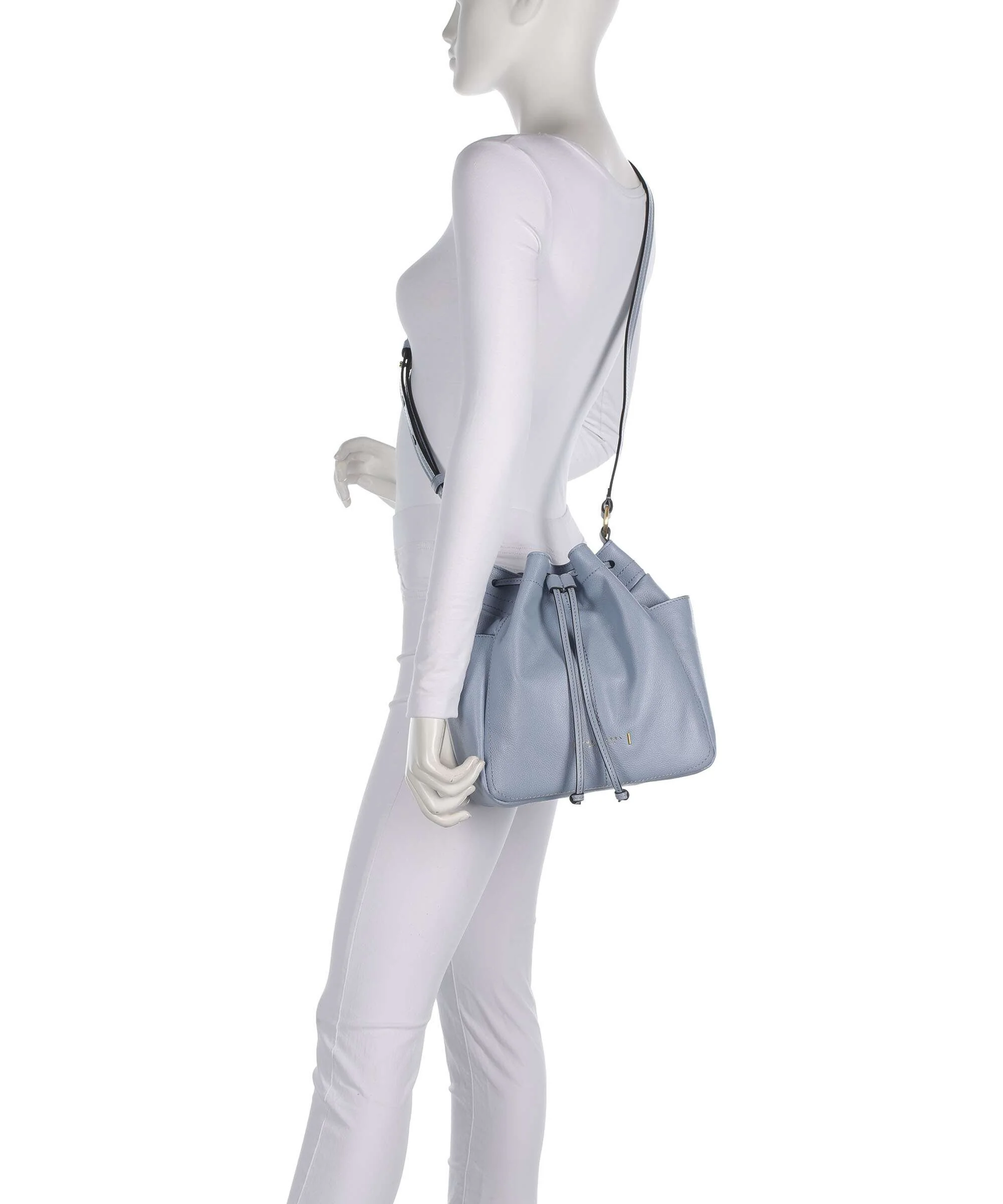 The Bridge Letizia Soft Bucket bag acqua - Image 3