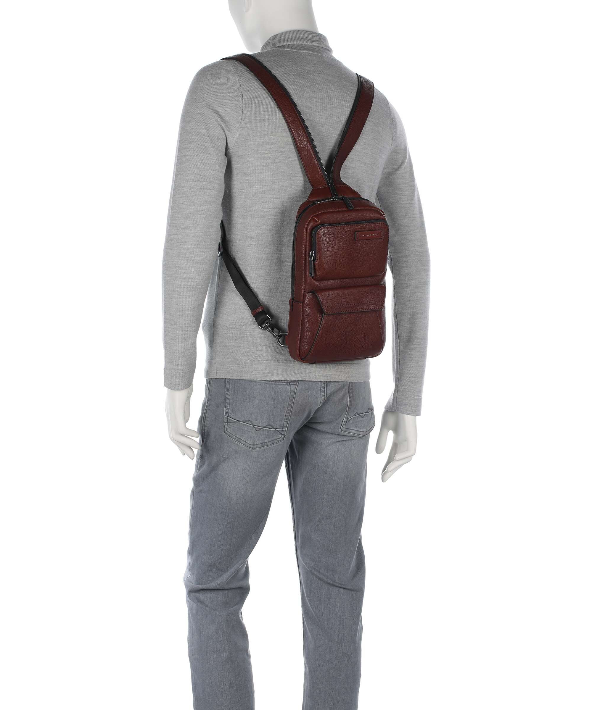The Bridge Ludovico Sling bag marrone - Image 4
