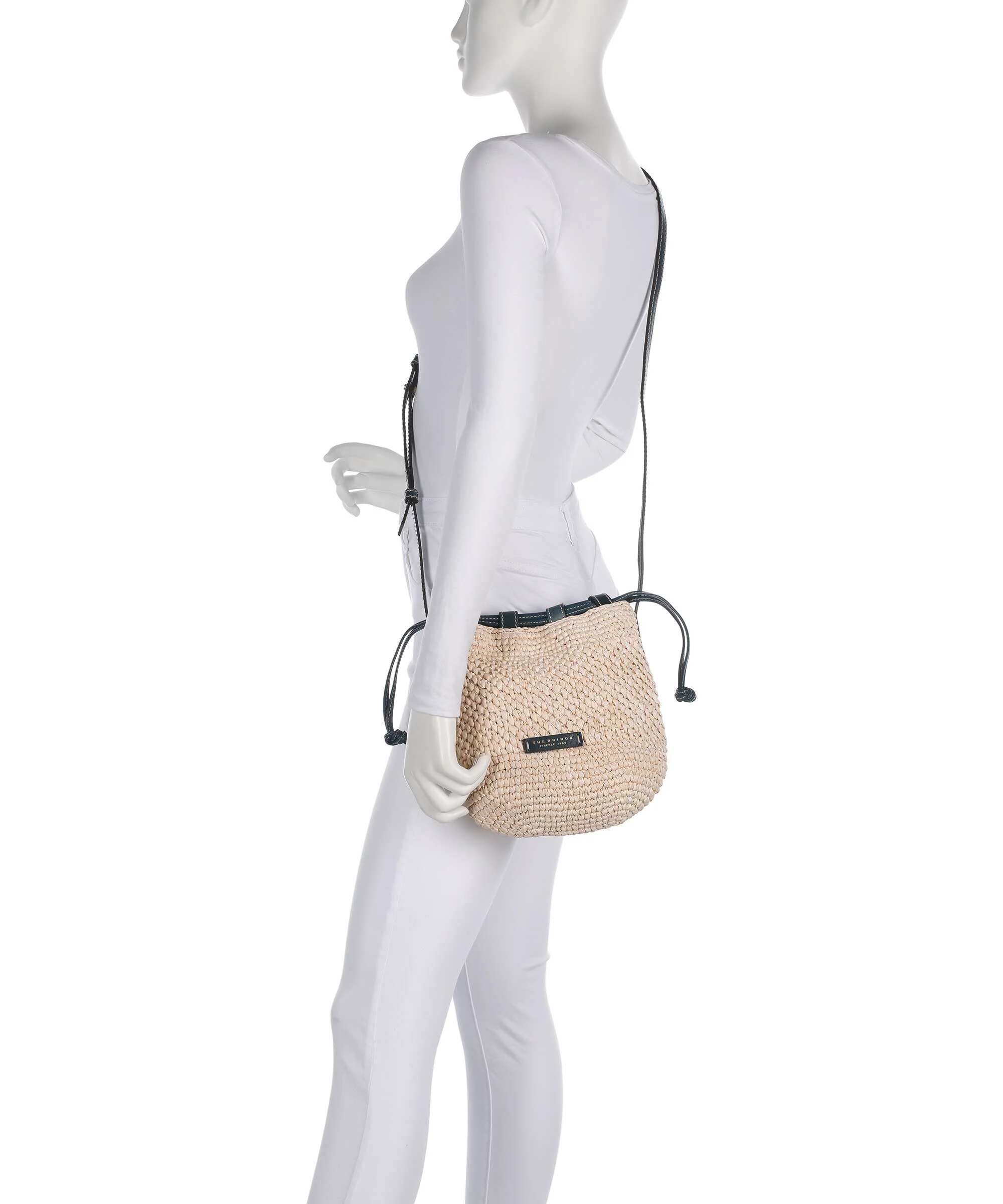 The Bridge Luna Bucket bag pavone - Image 3