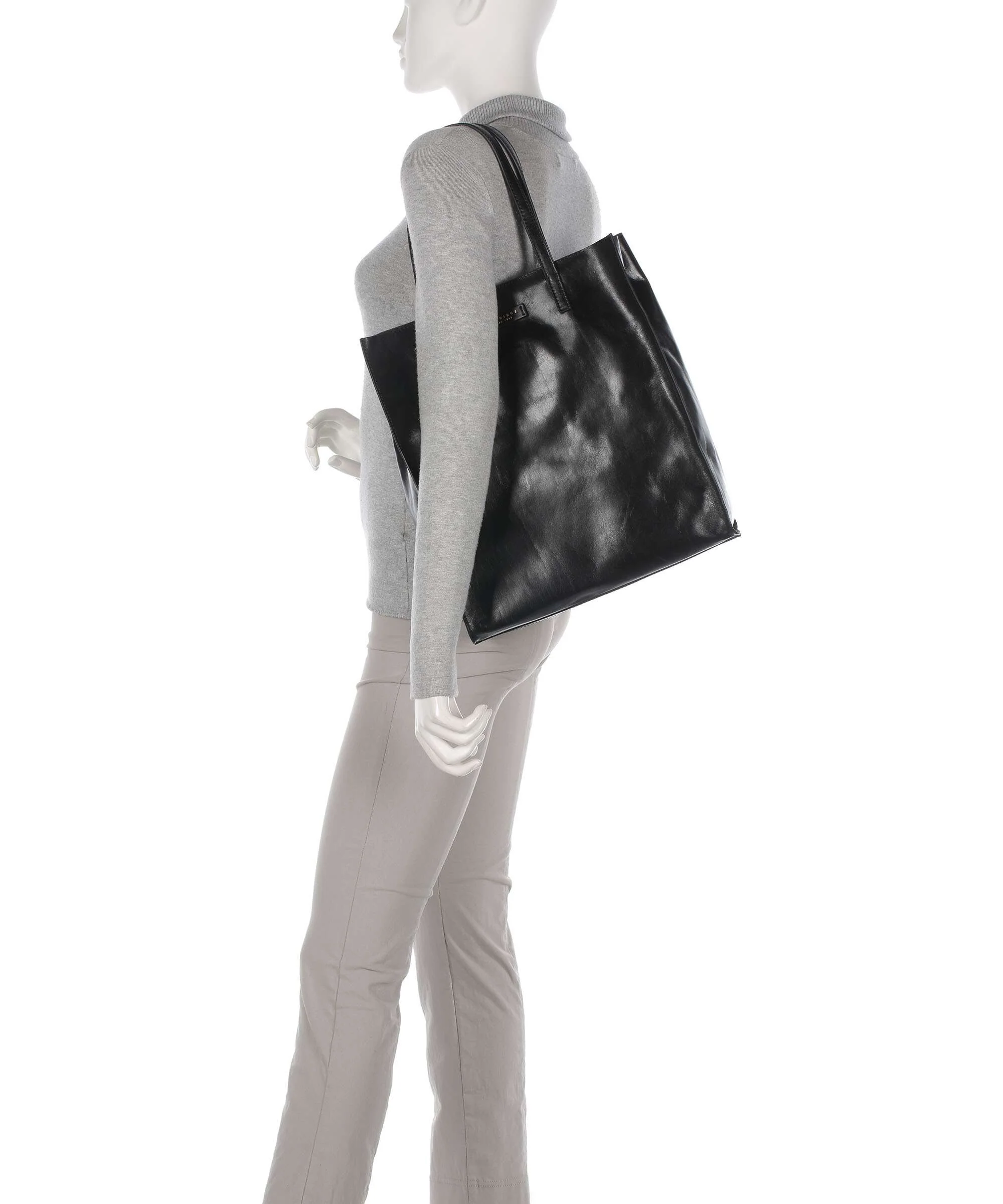 The Bridge Mirra Tote bag nero - Image 3