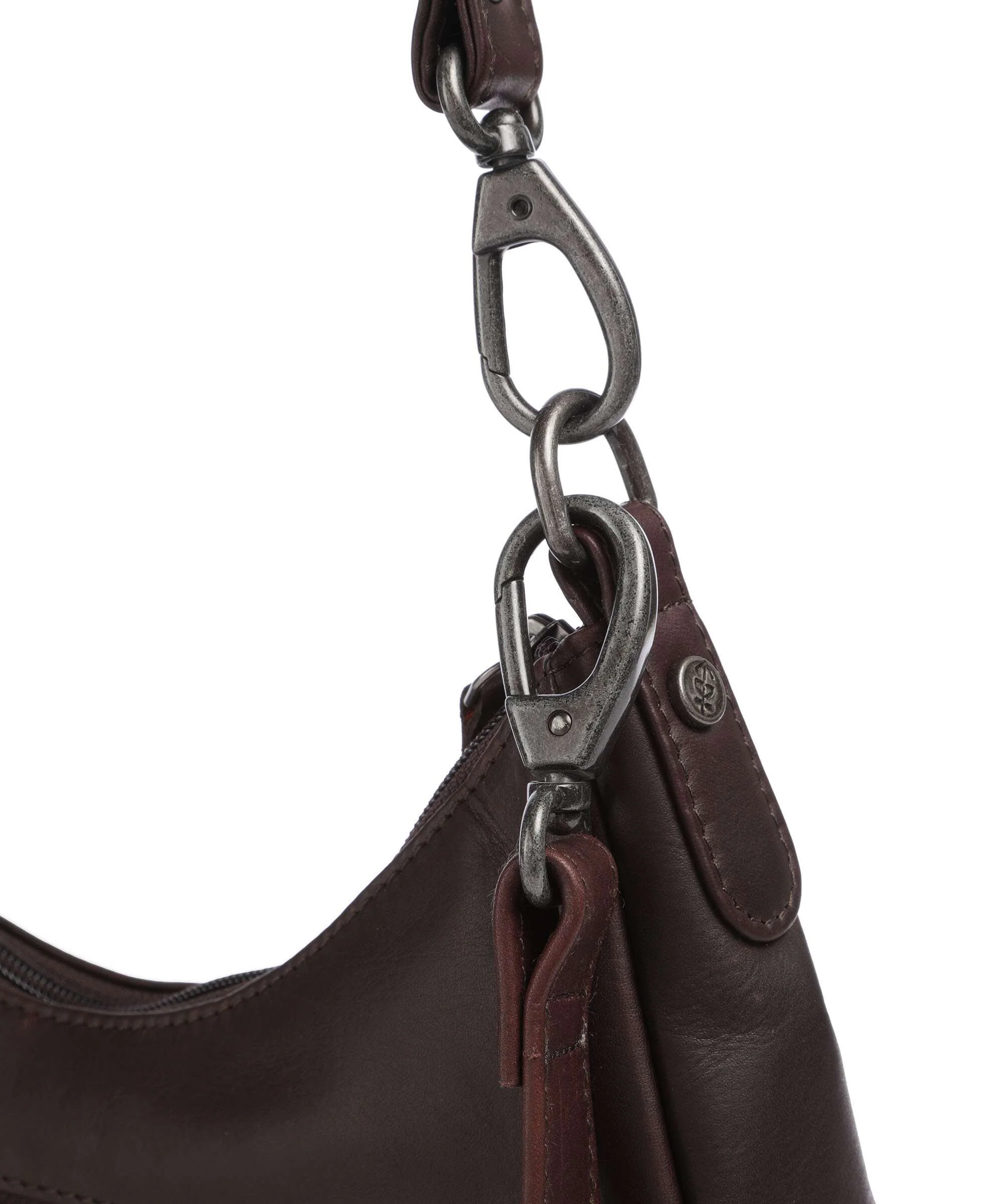 The Chesterfield Brand Cow Wax Pull Up Alexandria Shoulder bag brown - Image 5