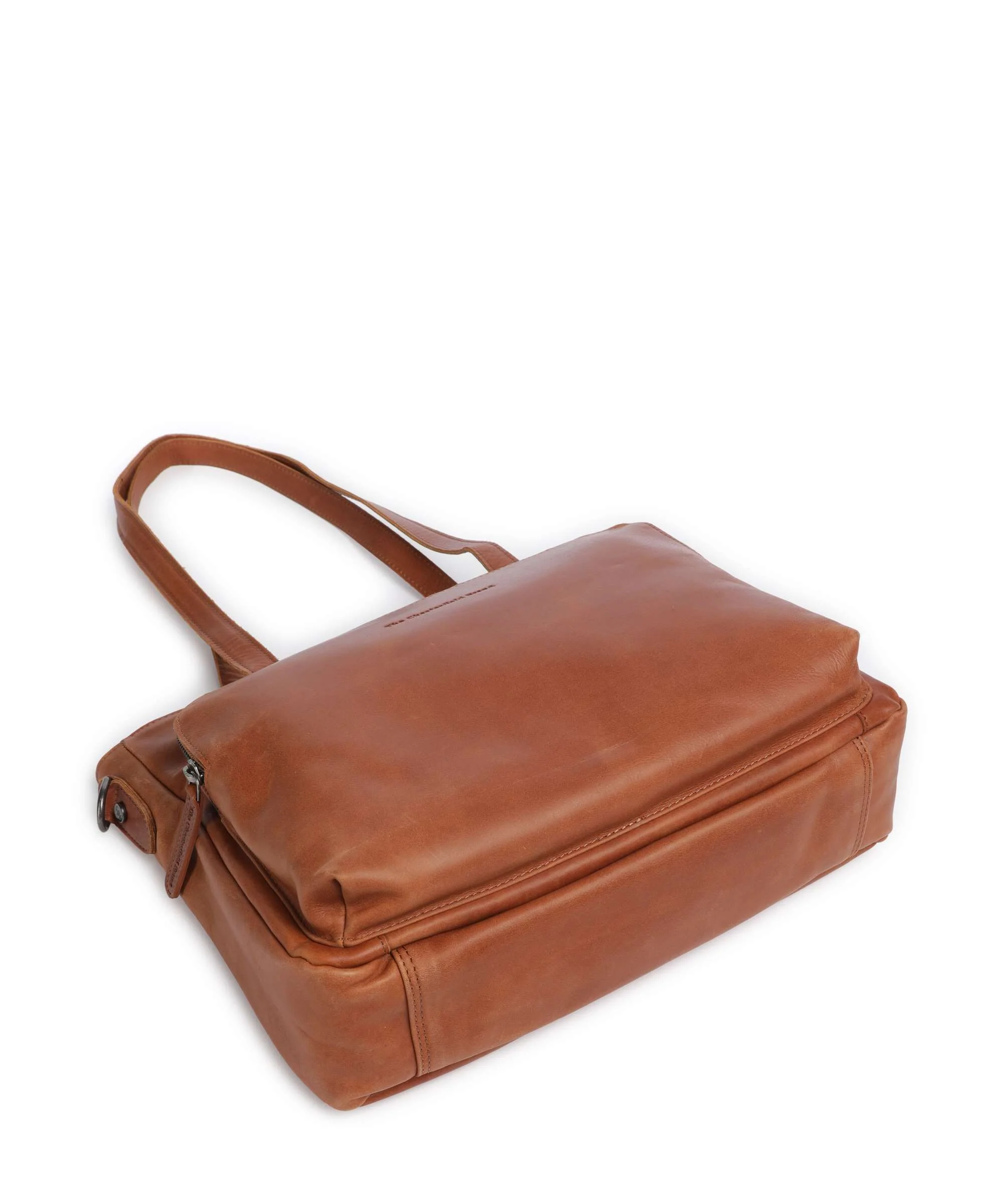 The Chesterfield Brand Cow Wax Pull Up Alicante Tote bag cognac - Image 5