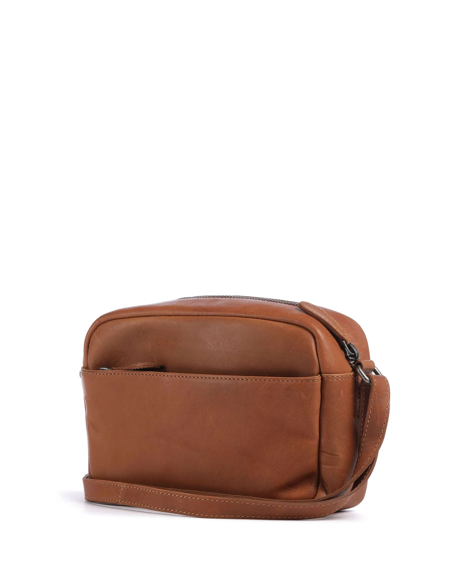 The Chesterfield Brand Cow Wax Pull Up Arona Crossbody bag cognac - Image 2