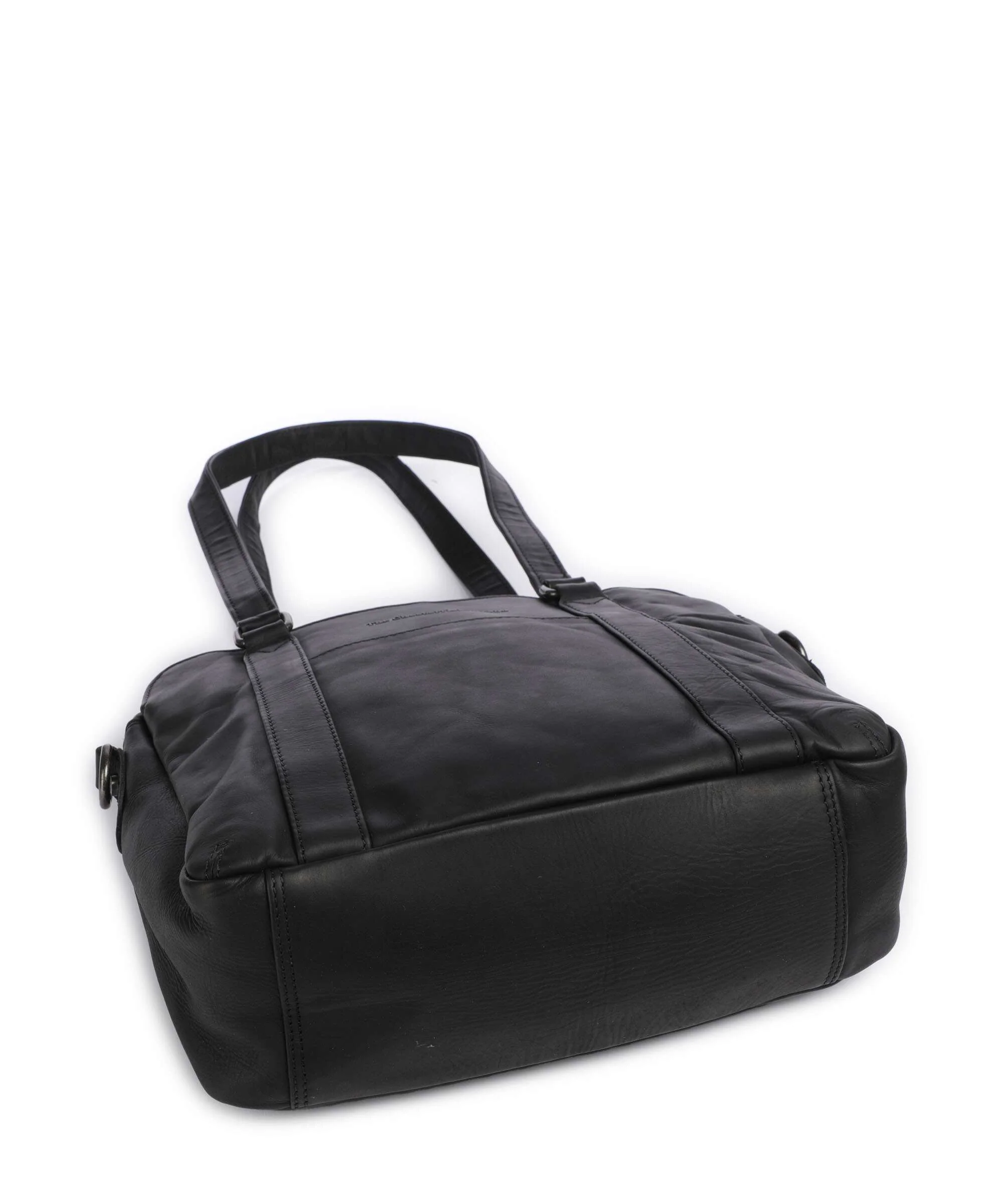 The Chesterfield Brand Cow Wax Pull Up Porlezza Shoulder bag black - Image 5