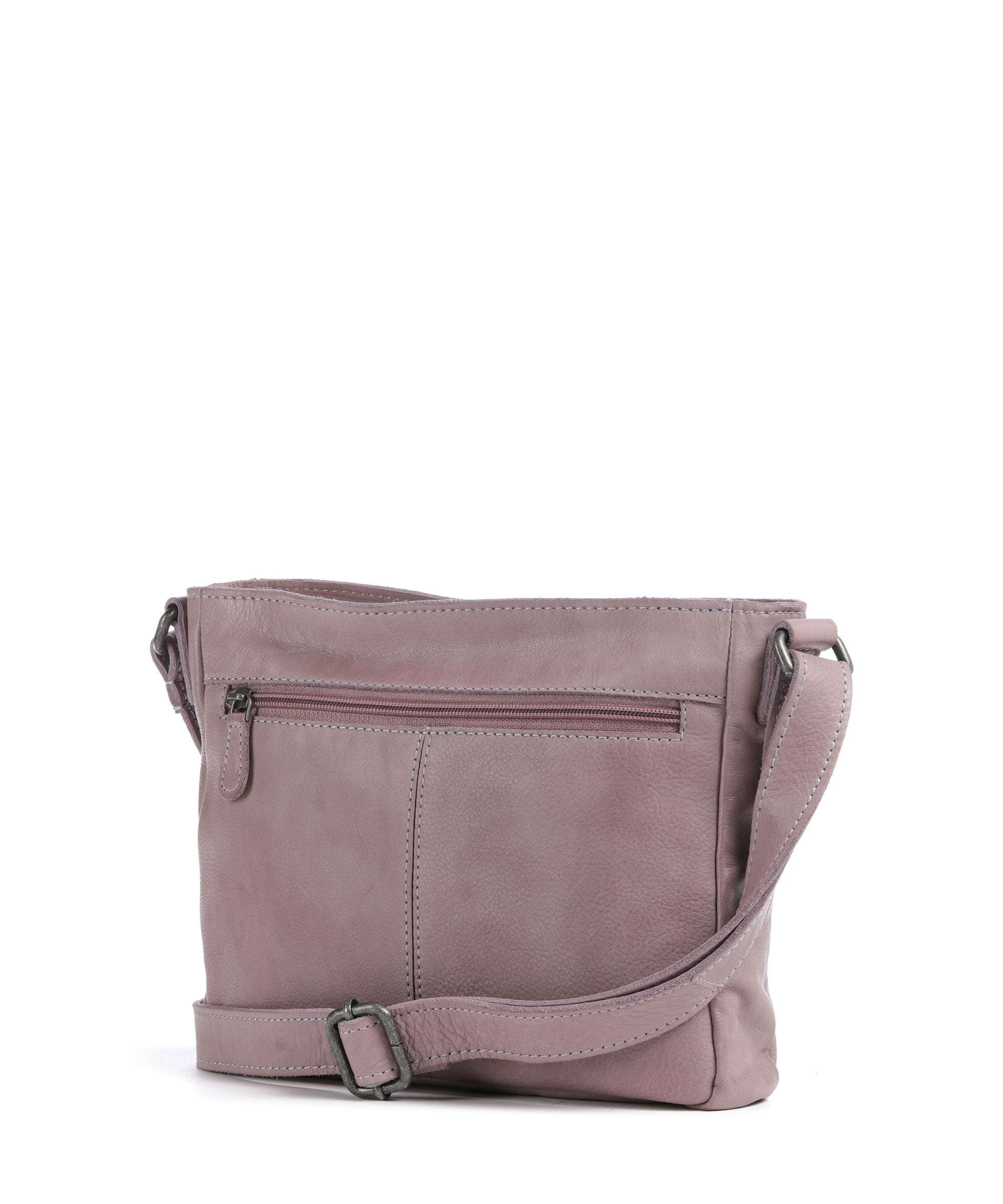 The Chesterfield Brand Washed Waxed Cow Aston Crossbody bag lavender lila - Image 2