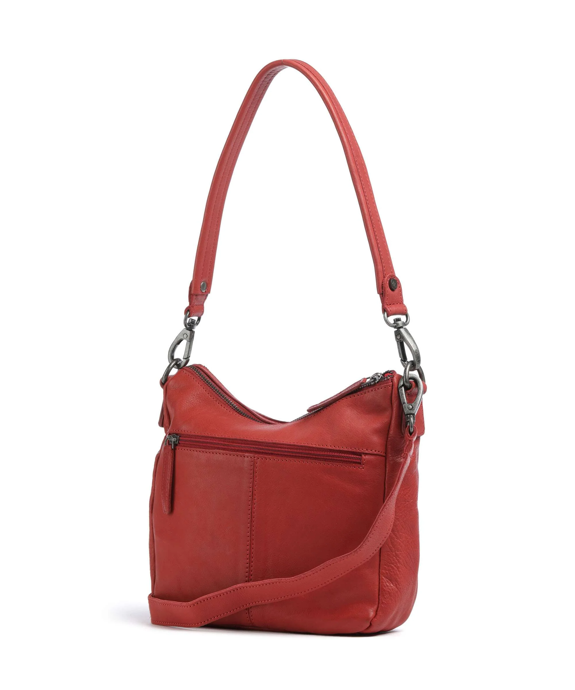 The Chesterfield Brand Washed Waxed Cow Caroline Crossbody bag red - Image 2