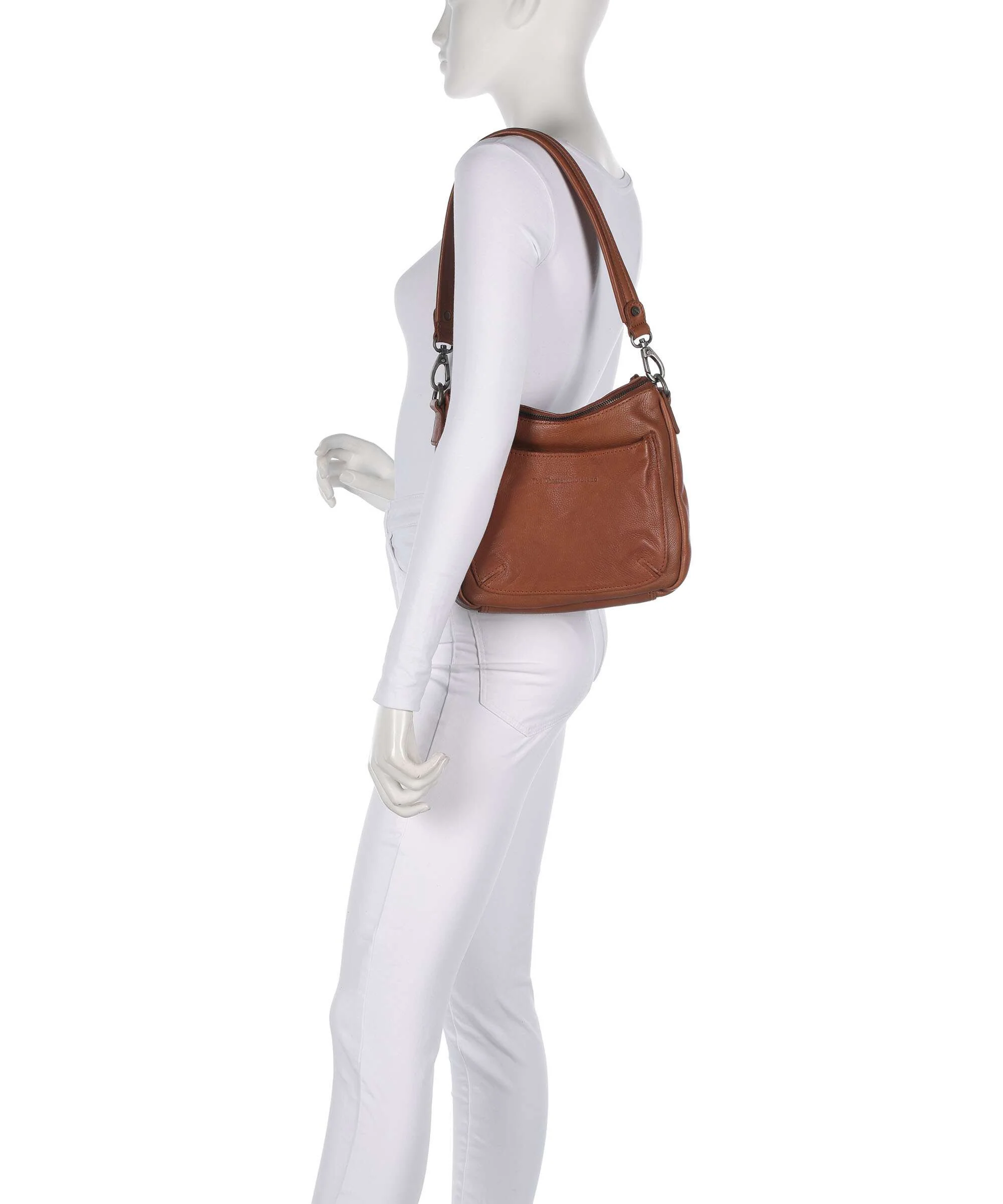 The Chesterfield Brand Washed Waxed Cow Caroline Crossbody bag cognac - Image 3