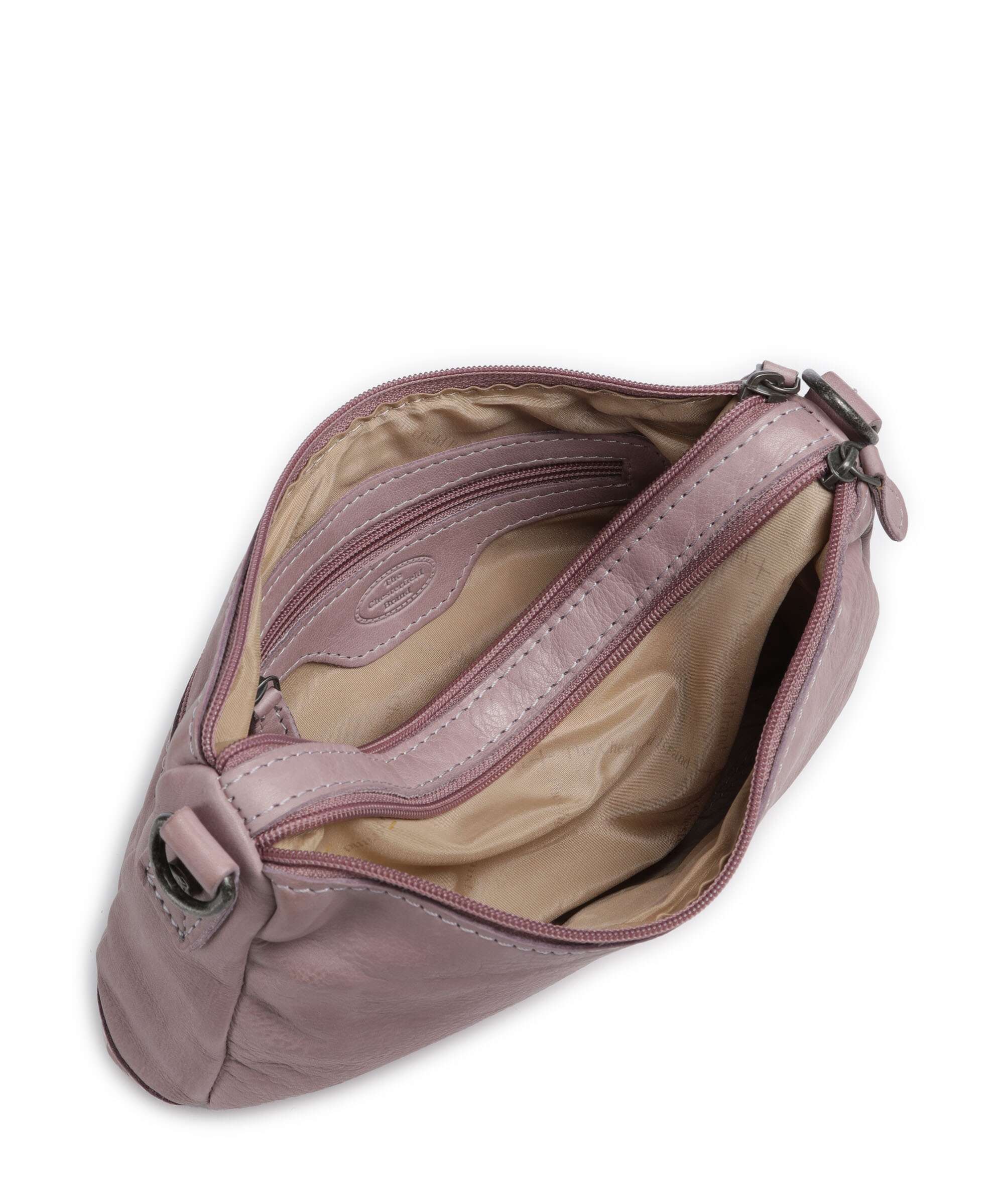 The Chesterfield Brand Washed Waxed Cow Irving Shoulder bag lavender lila - Image 7