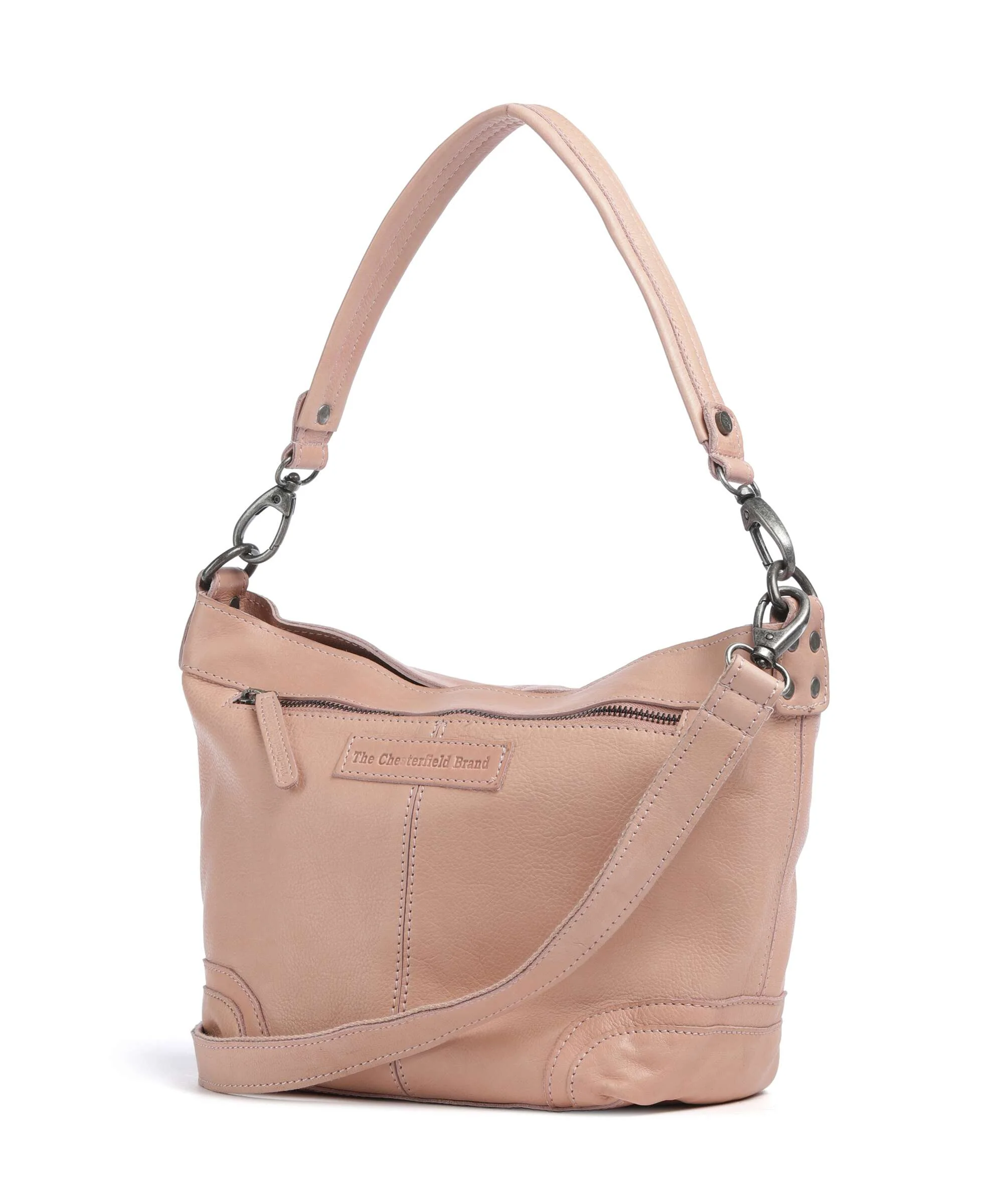 The Chesterfield Brand Washed Waxed Cow Lucy Shoulder bag vintage rose - Image 2