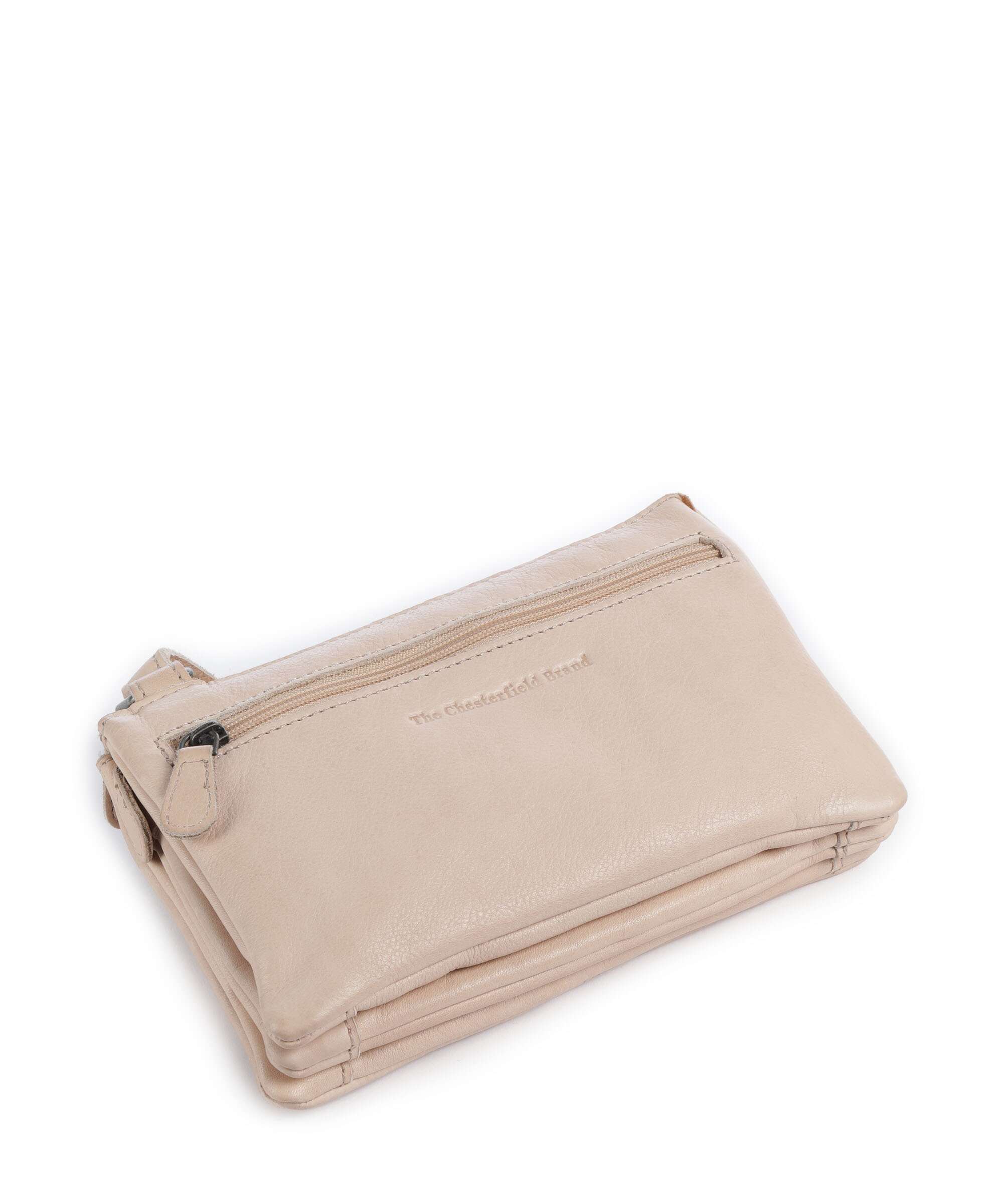 The Chesterfield Brand Washed Waxed Cow Osaka Crossbody bag beige - Image 5