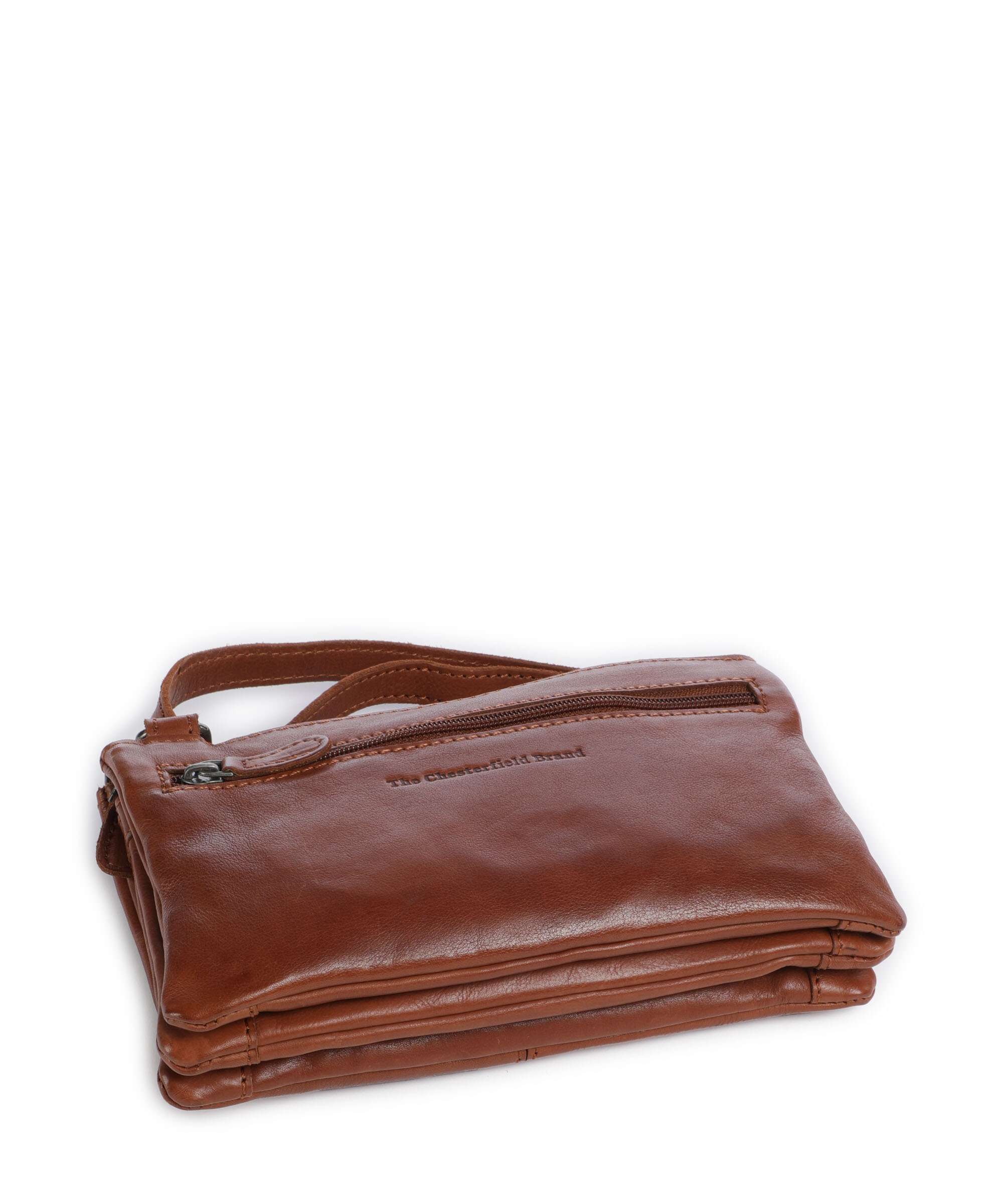The Chesterfield Brand Washed Waxed Cow Osaka Crossbody bag cognac - Image 5