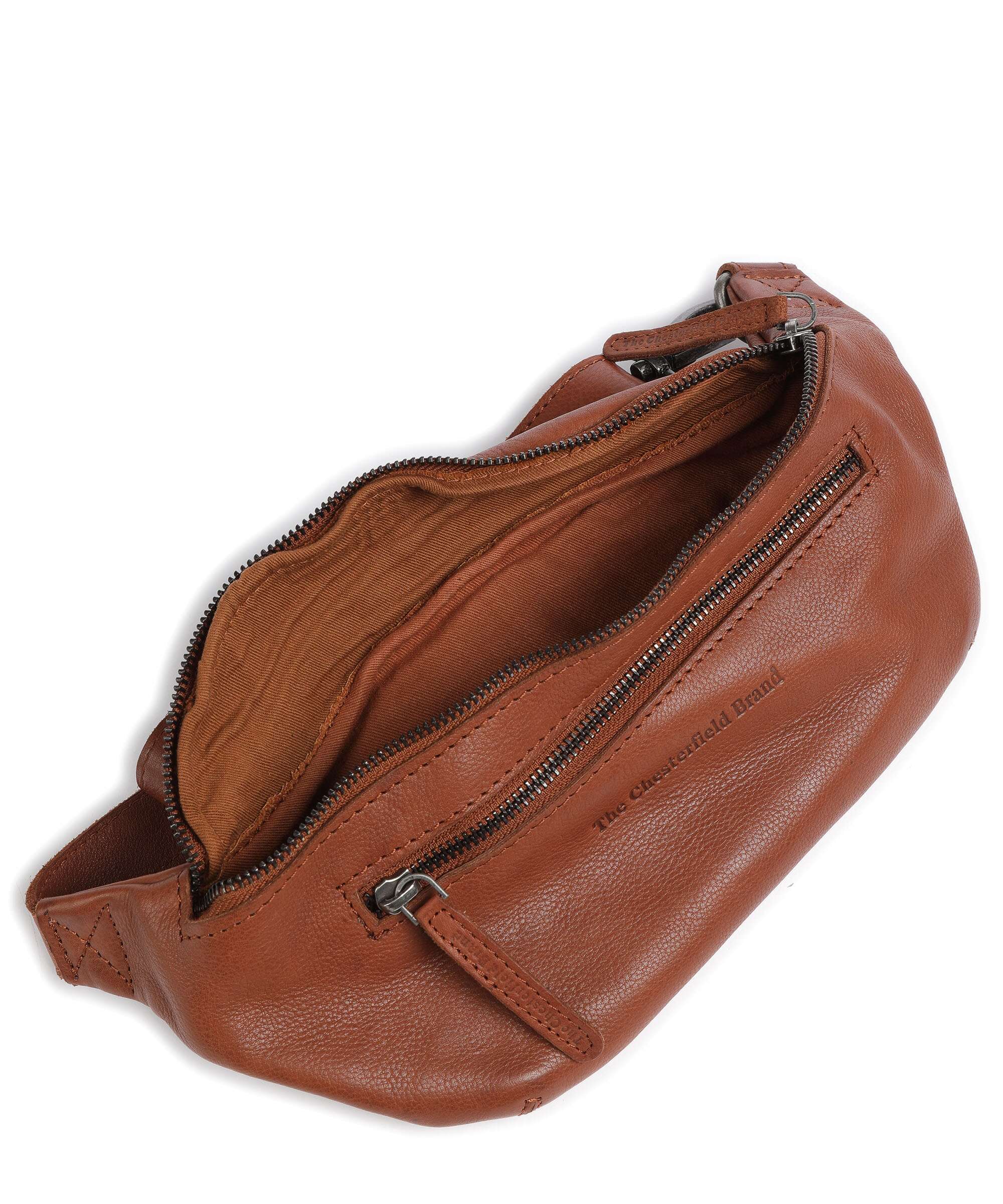 The Chesterfield Brand Washed Waxed Cow Severo Belt bag cognac - Image 6