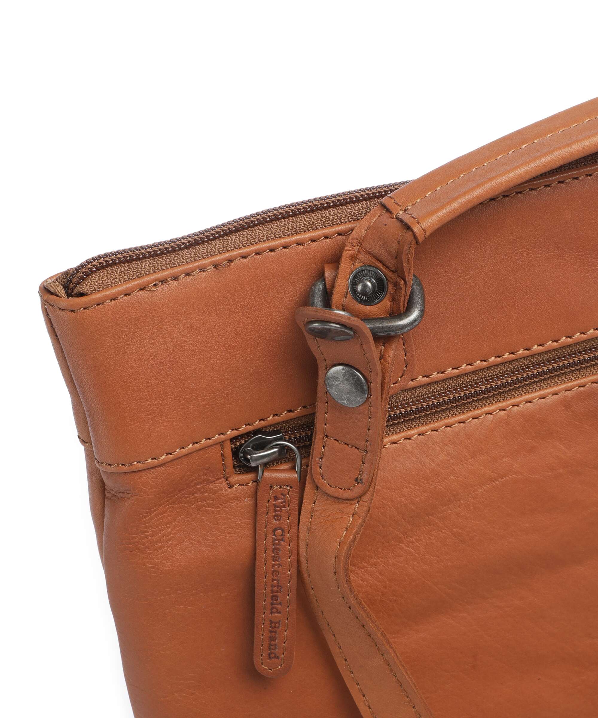 The Chesterfield Brand Wax Pull Up Cow Caldero Backpack cognac - Image 4