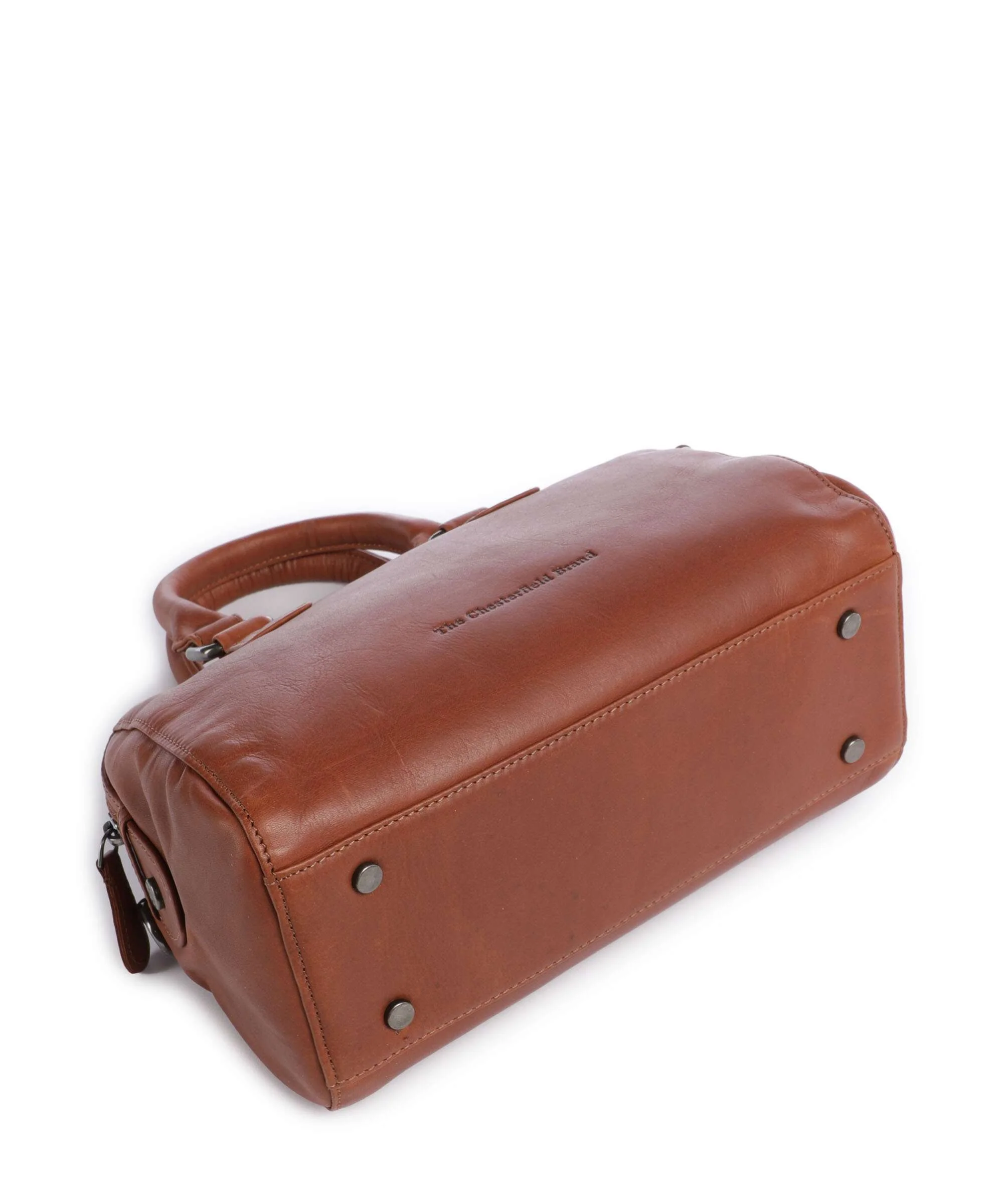The Chesterfield Brand Wax Pull Up Cow Dalford Handbag cognac - Image 5