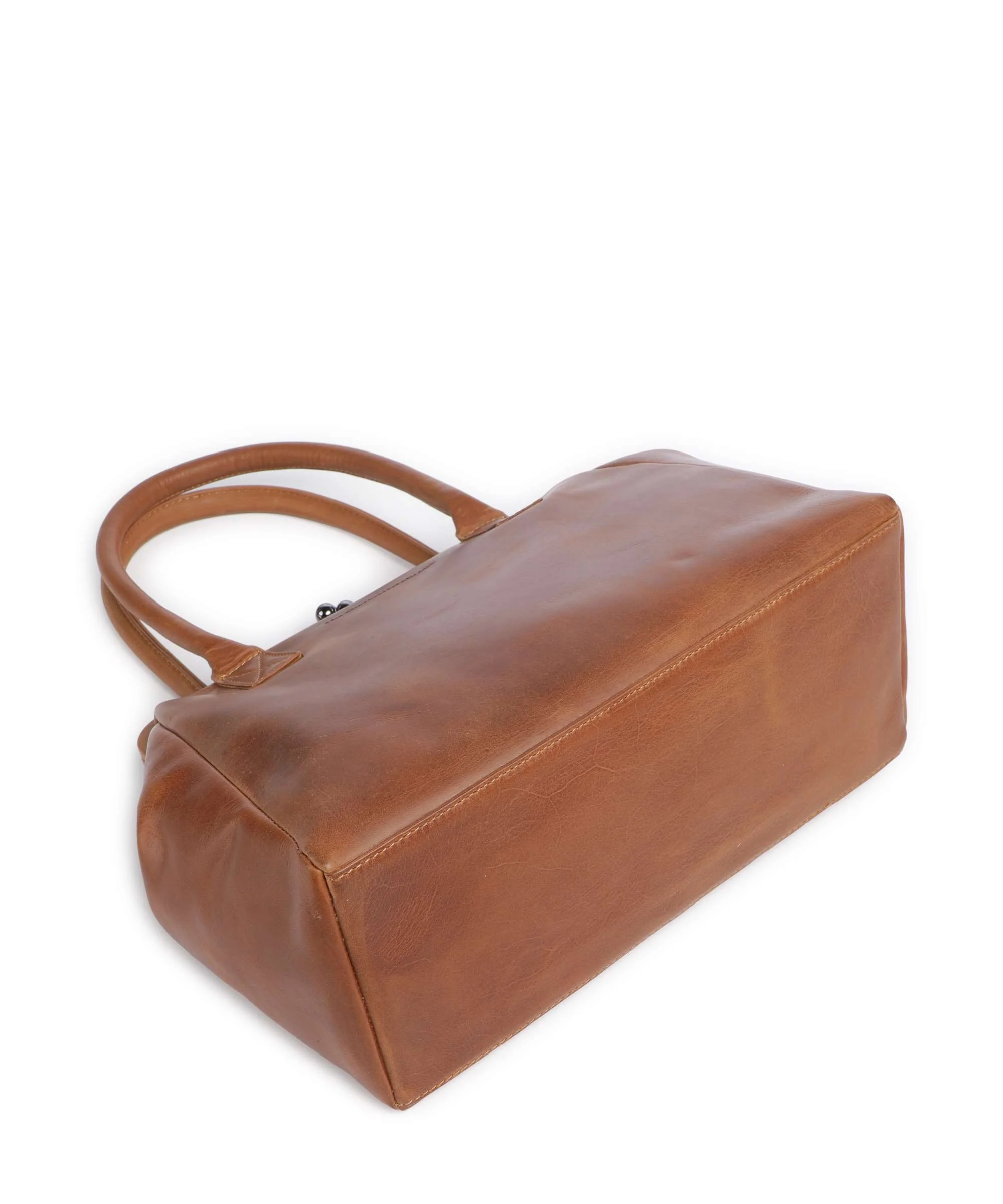 The Chesterfield Brand Wax Pull Up Cow Dorin Shoulder bag cognac - Image 4