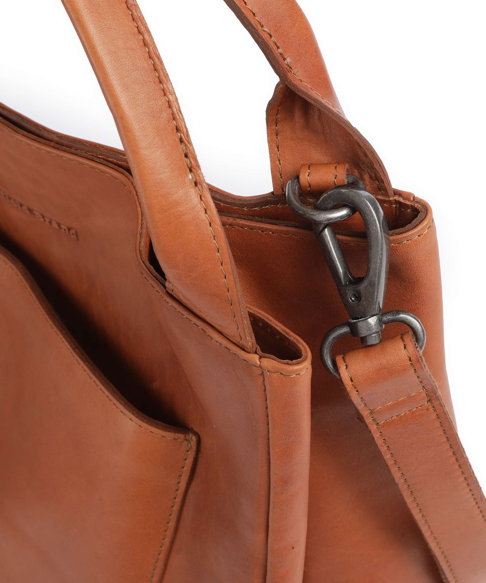 The Chesterfield Brand Wax Pull Up Cow Fioline Handbag cognac - Image 4