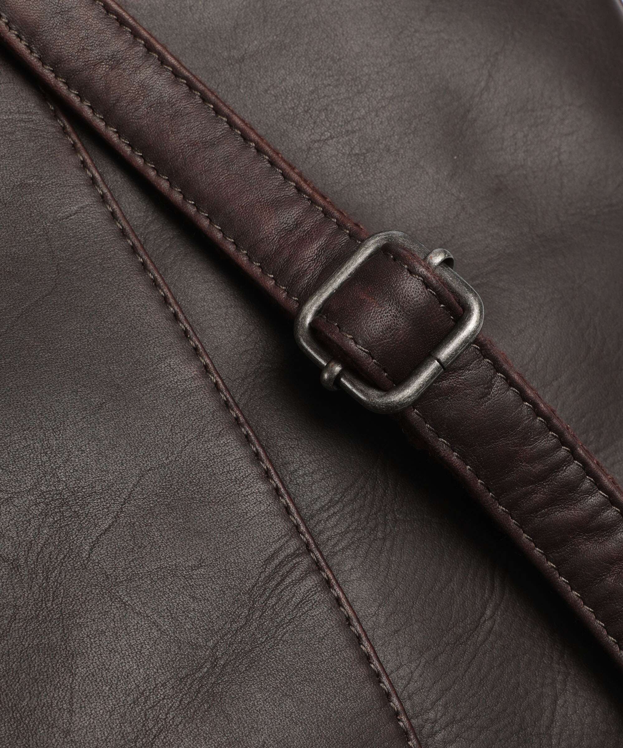 The Chesterfield Brand Wax Pull Up Cow Floran Backpack brown - Image 4