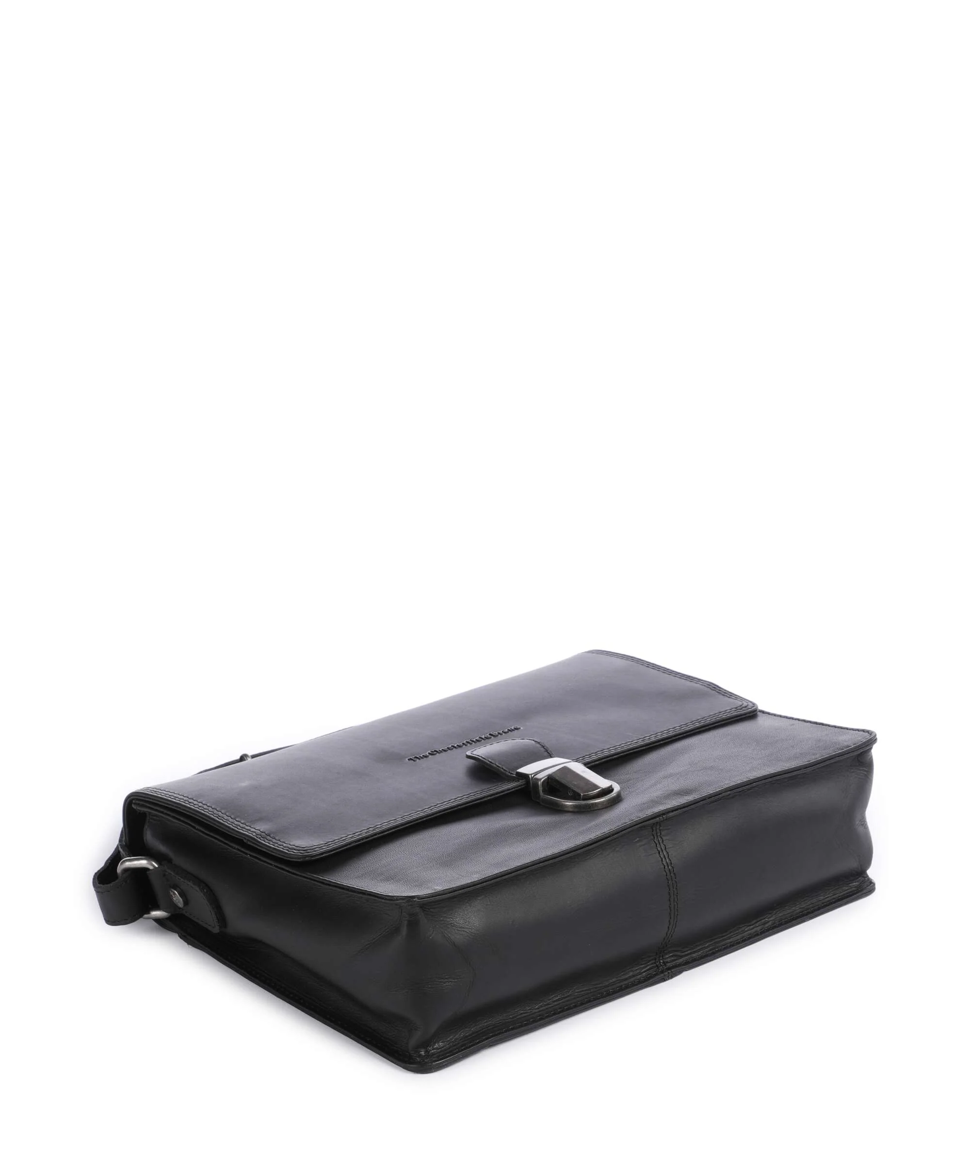 The Chesterfield Brand Wax Pull Up Cow Lunor Shoulder bag black - Image 4