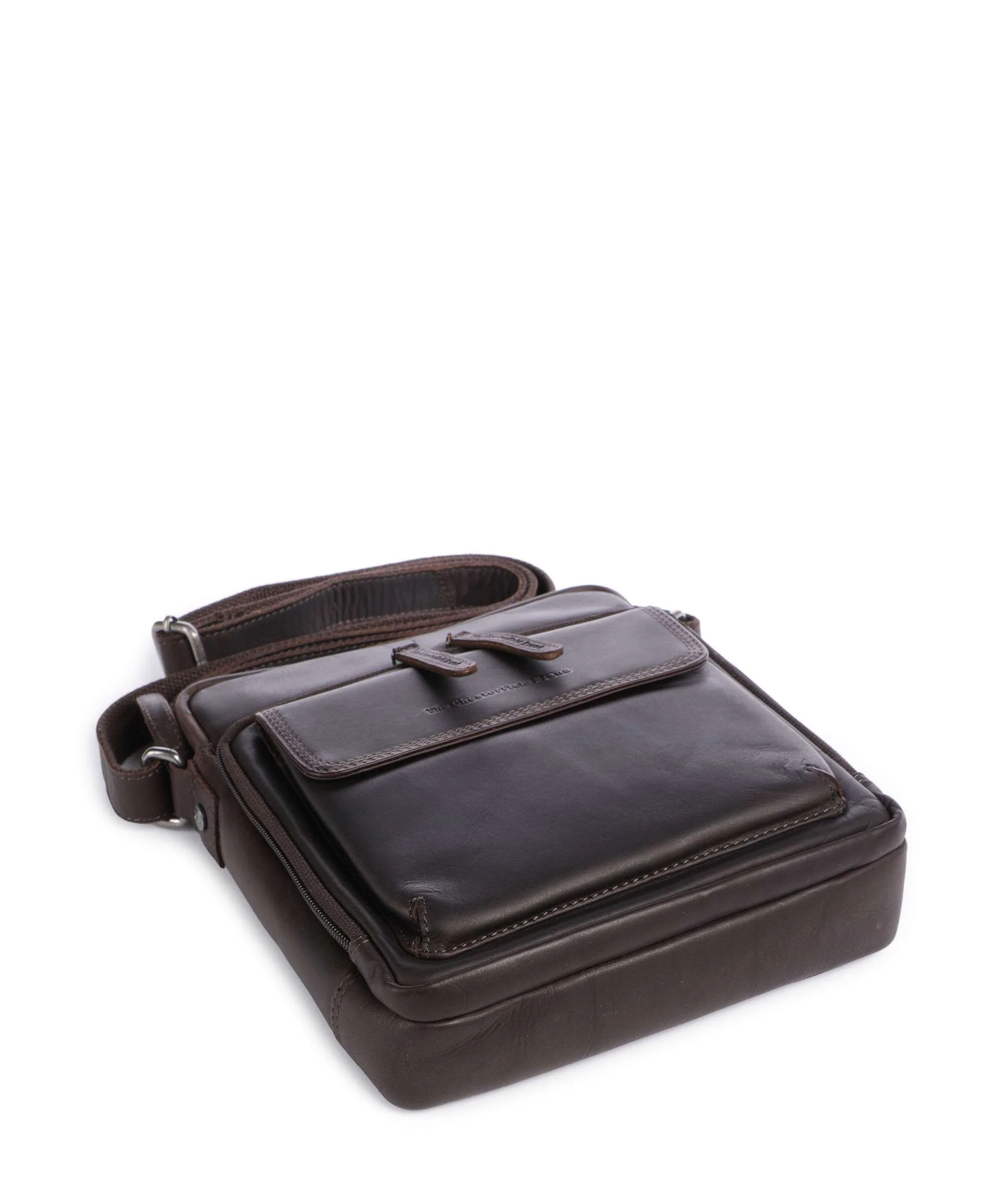 The Chesterfield Brand Wax Pull Up Cow Montira Crossbody bag brown - Image 5