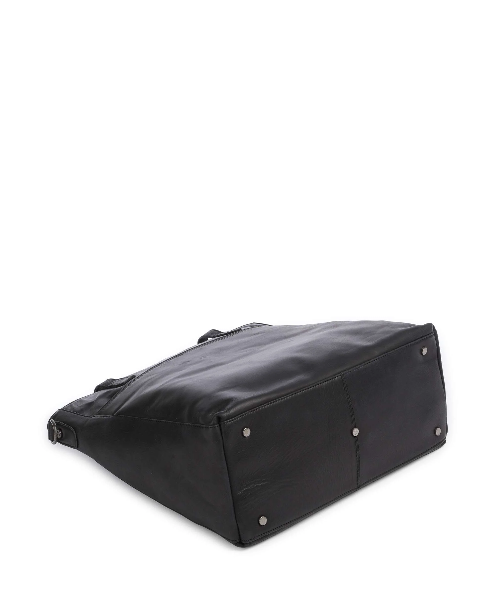 The Chesterfield Brand Wax Pull Up Cow Mosel Tote bag black - Image 4