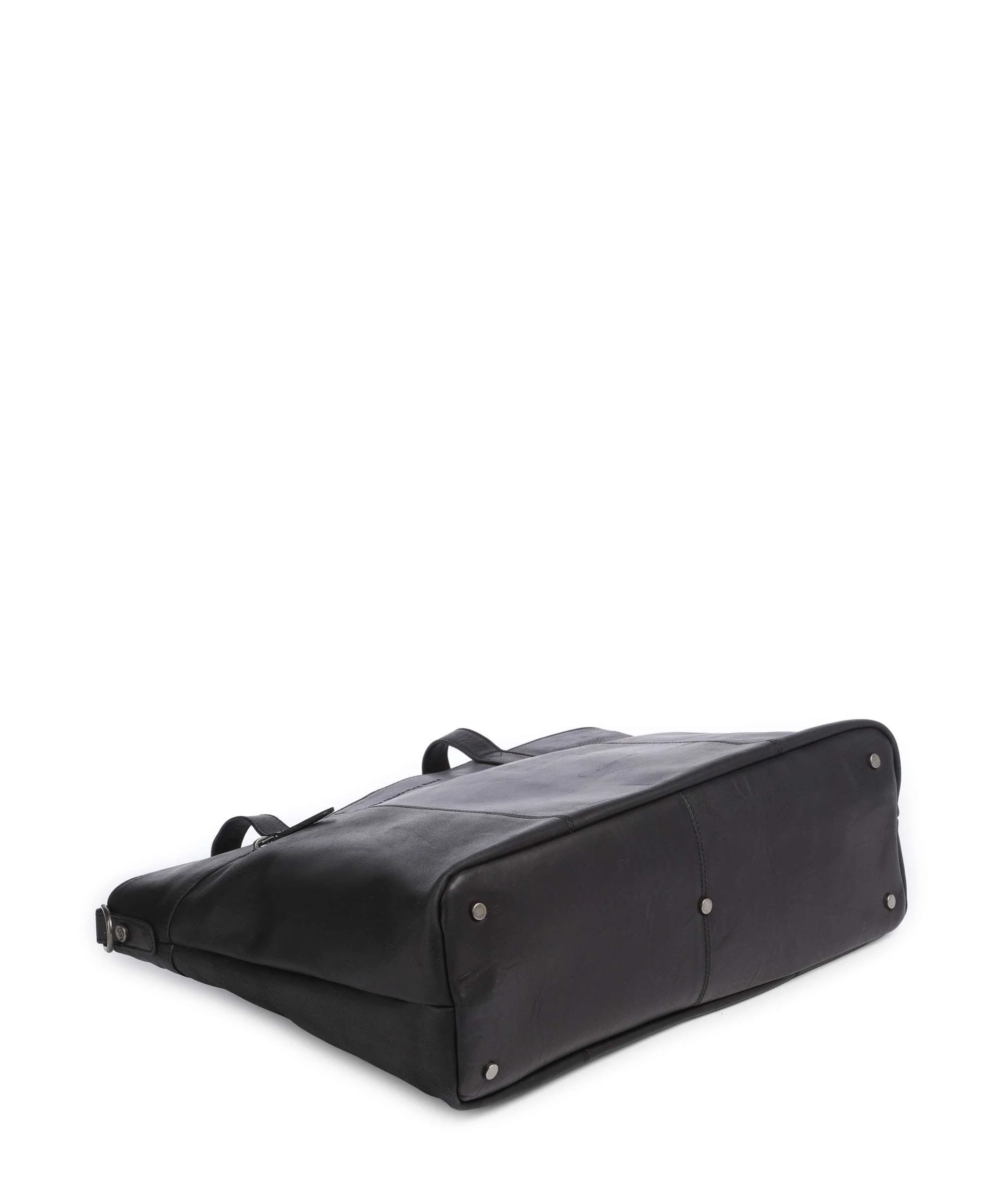 The Chesterfield Brand Wax Pull Up Cow Osira Tote bag black - Image 4