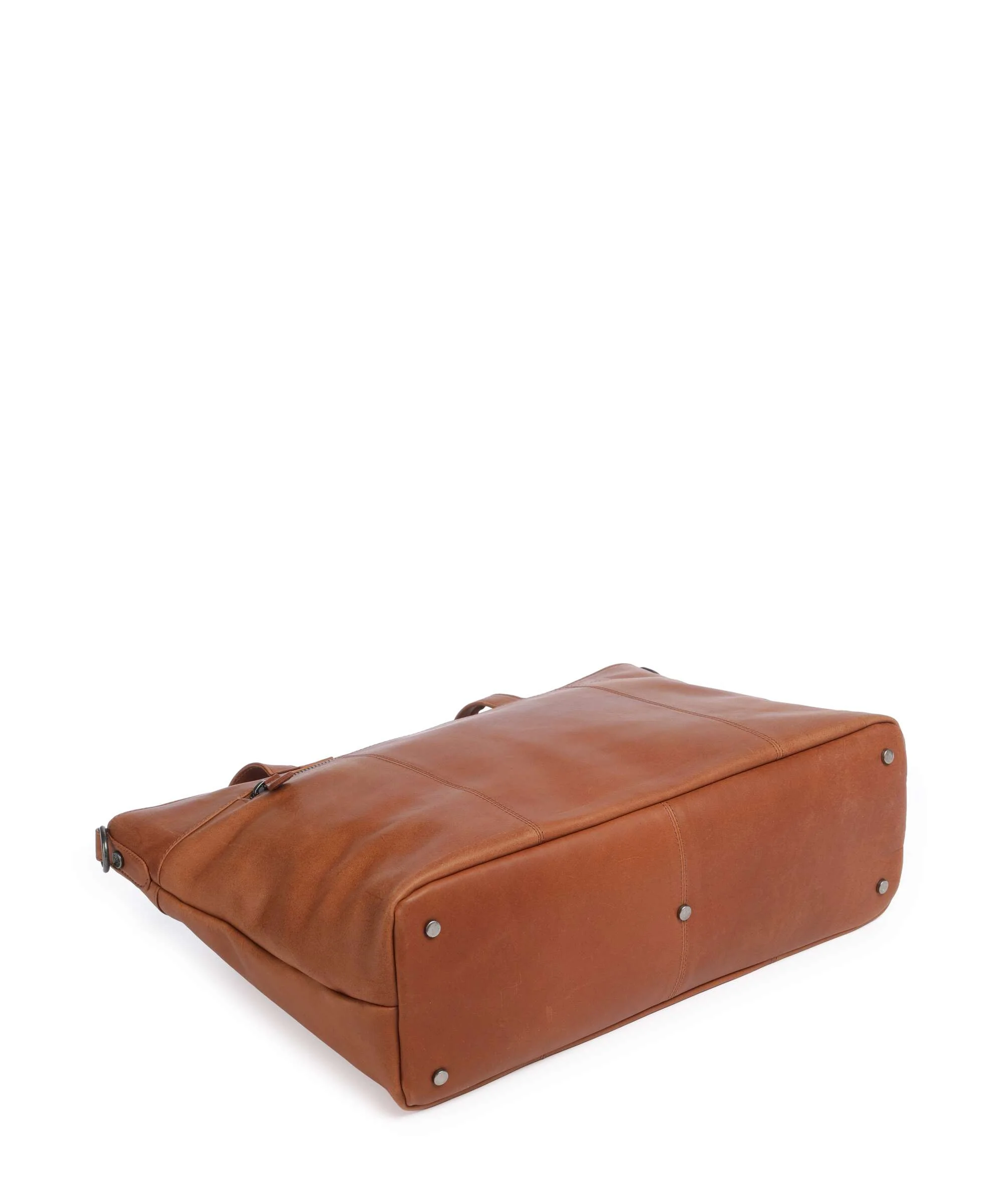The Chesterfield Brand Wax Pull Up Cow Osira Tote bag cognac - Image 4