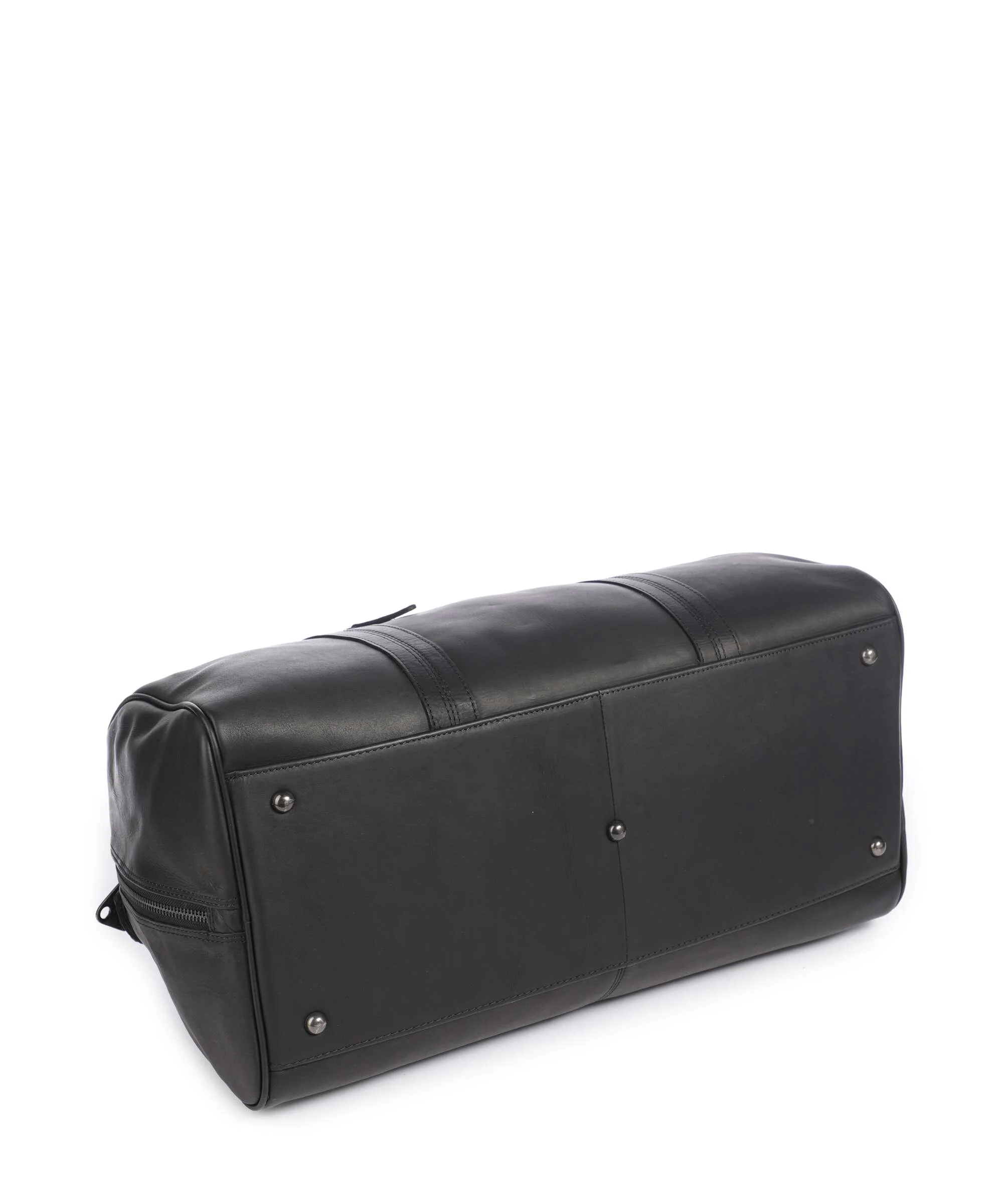 The Chesterfield Brand Wax Pull Up Cow Rivaro Weekend bag black - Image 4
