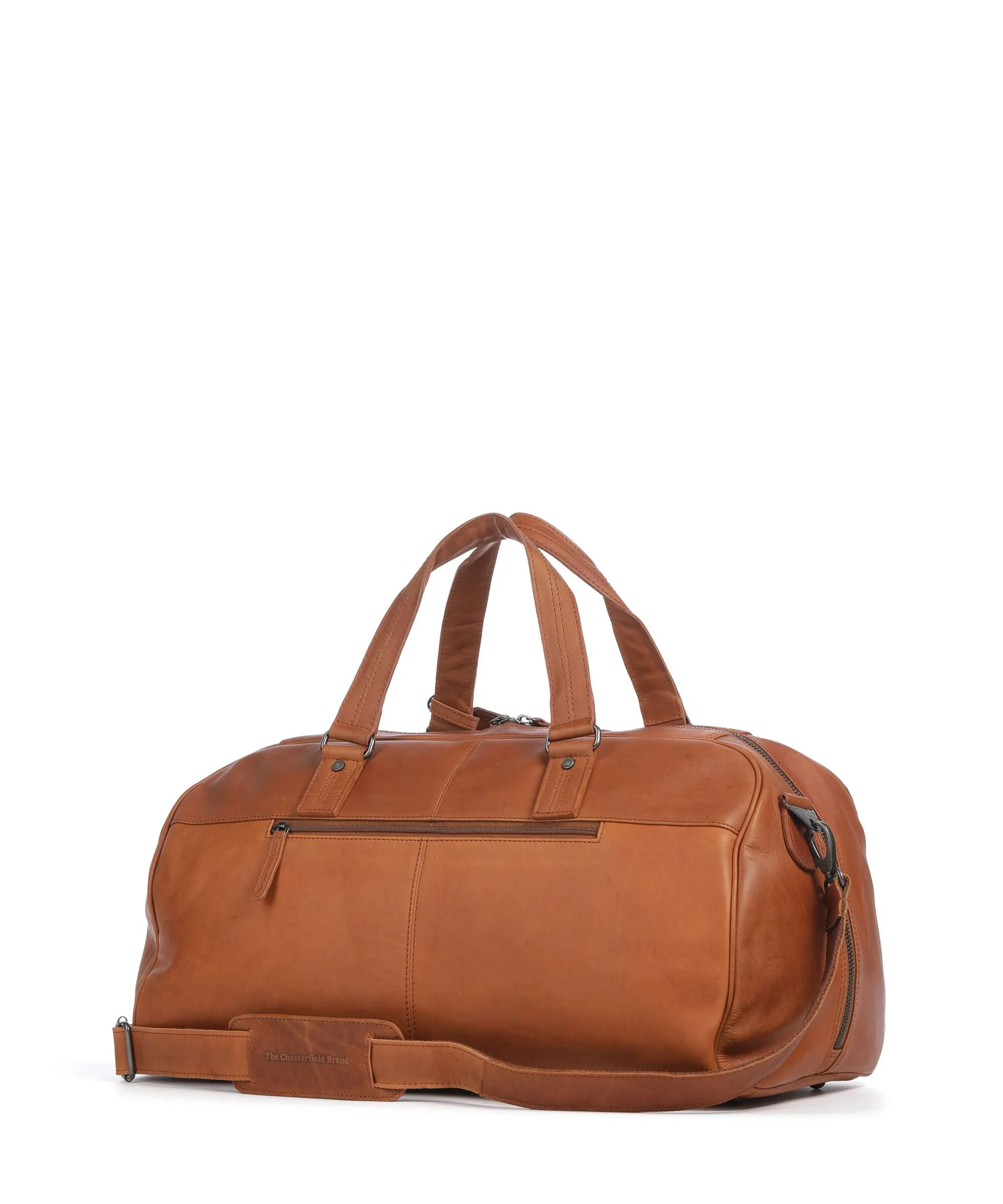The Chesterfield Brand Wax Pull Up Cow Rivaro Weekend bag cognac - Image 2