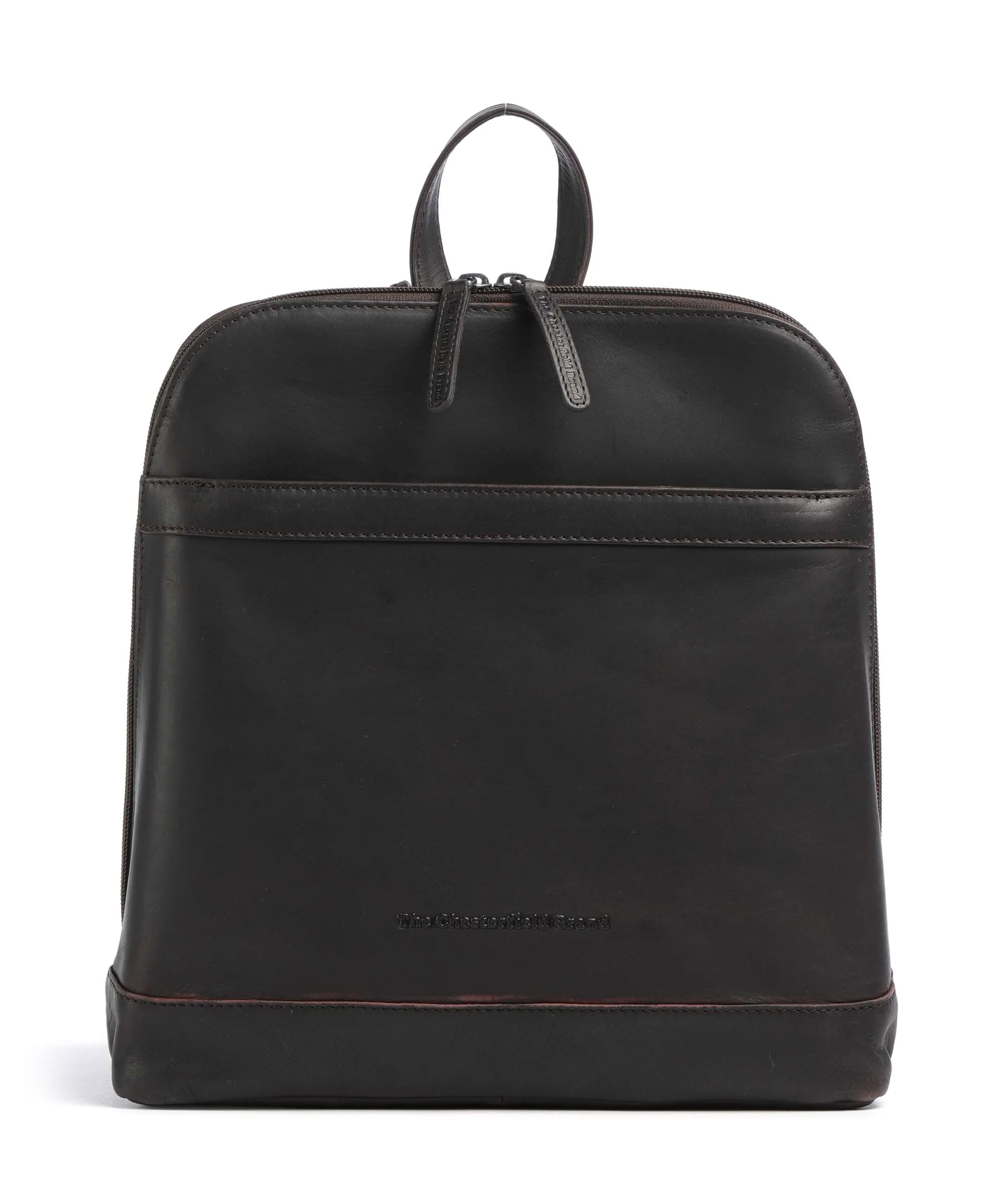 The Chesterfield Brand Wax Pull Up Cow Tigris Backpack brown