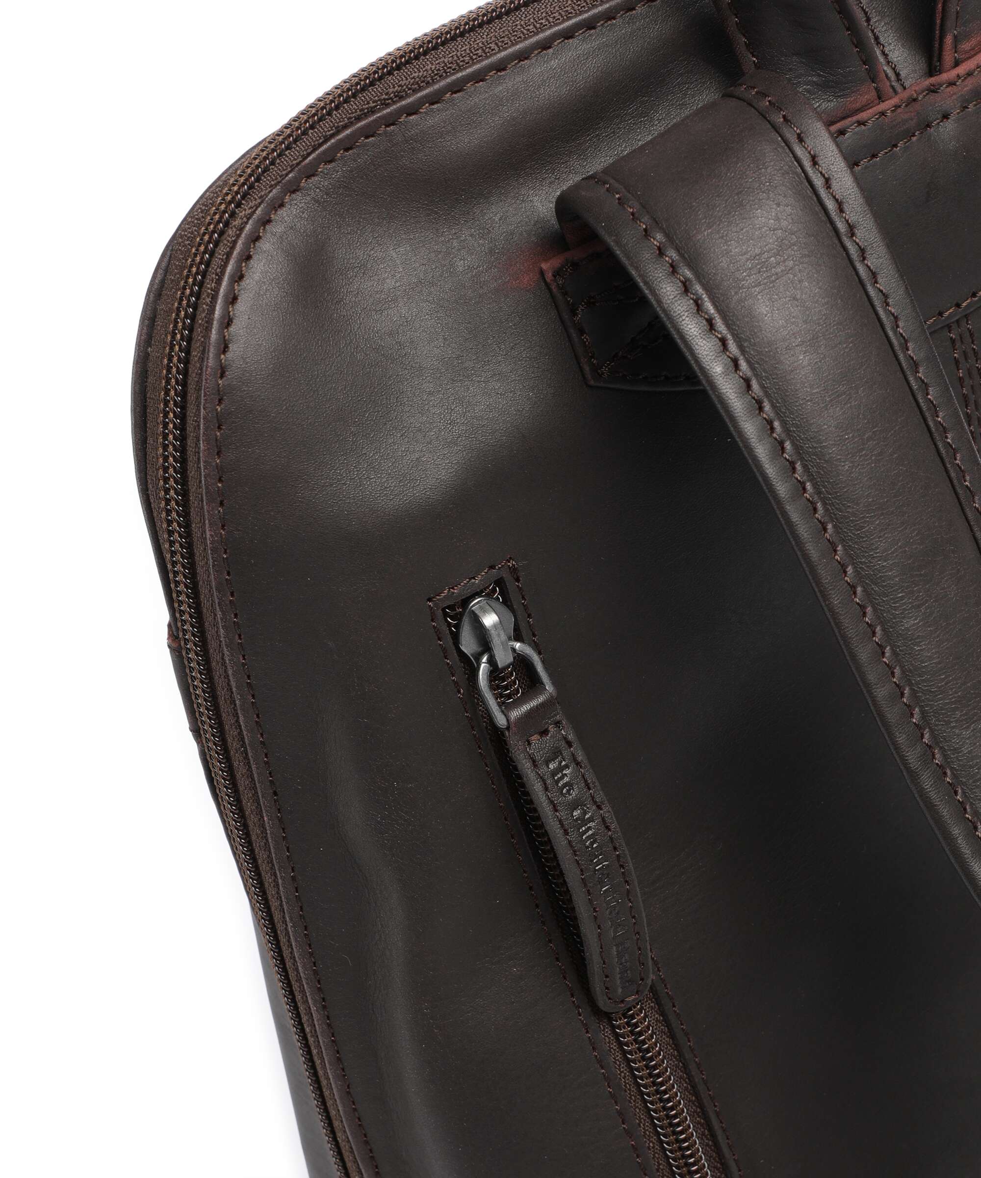 The Chesterfield Brand Wax Pull Up Cow Tigris Backpack brown - Image 4