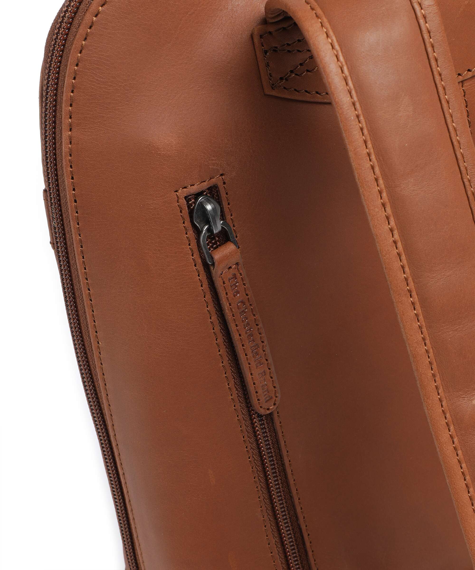 The Chesterfield Brand Wax Pull Up Cow Tigris Backpack cognac - Image 4