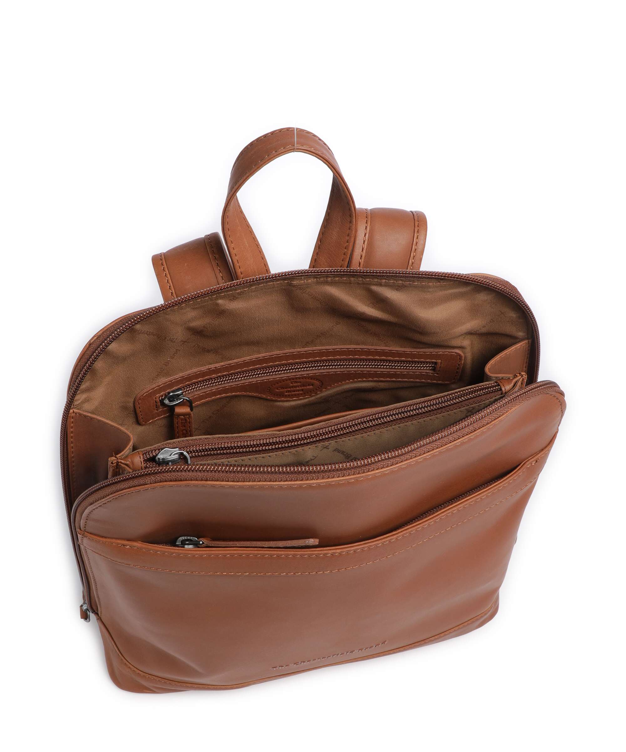 The Chesterfield Brand Wax Pull Up Cow Tigris Backpack cognac - Image 5