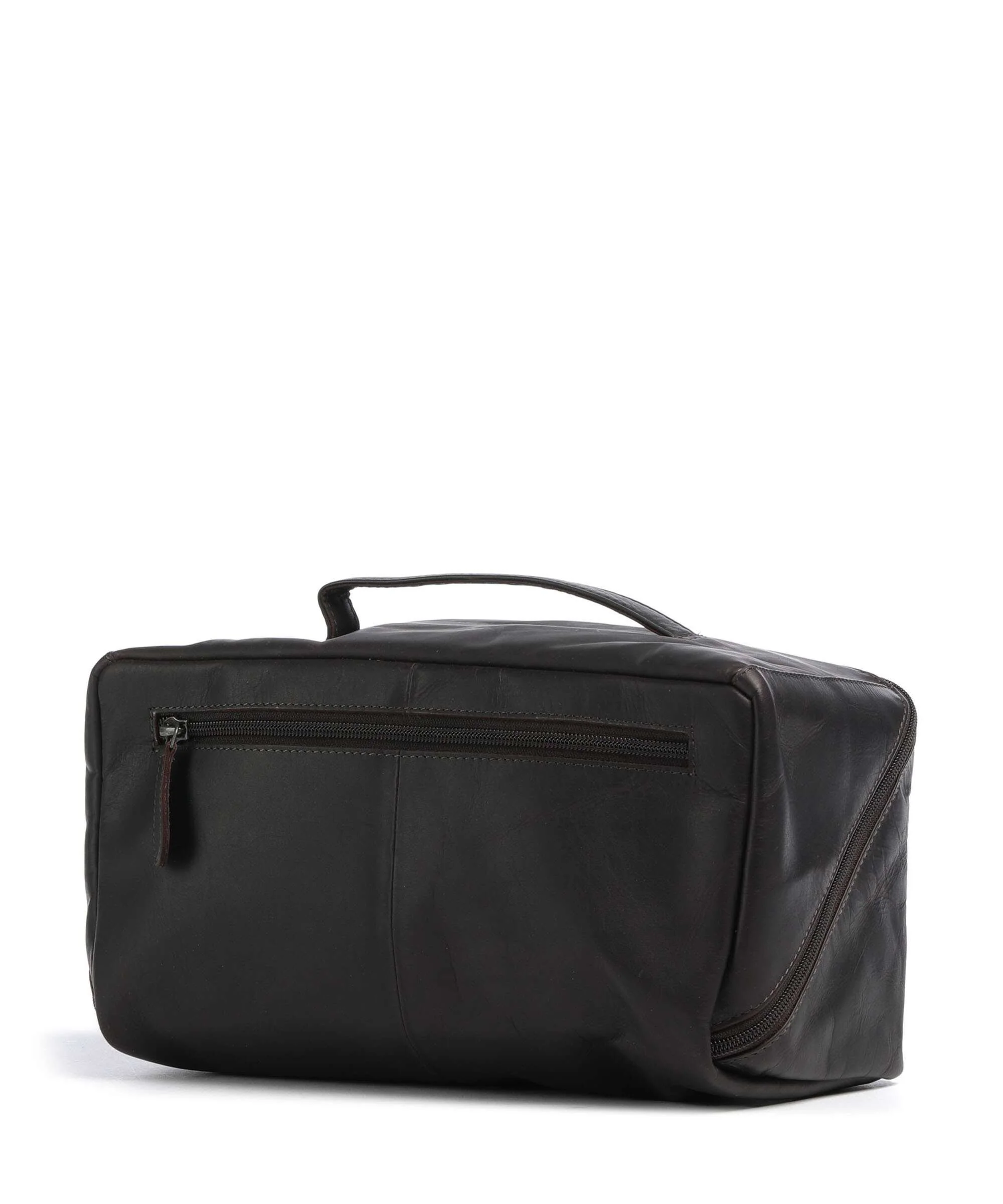 The Chesterfield Brand Wax Pull Up Cow Trevia Toiletry bag brown - Image 2
