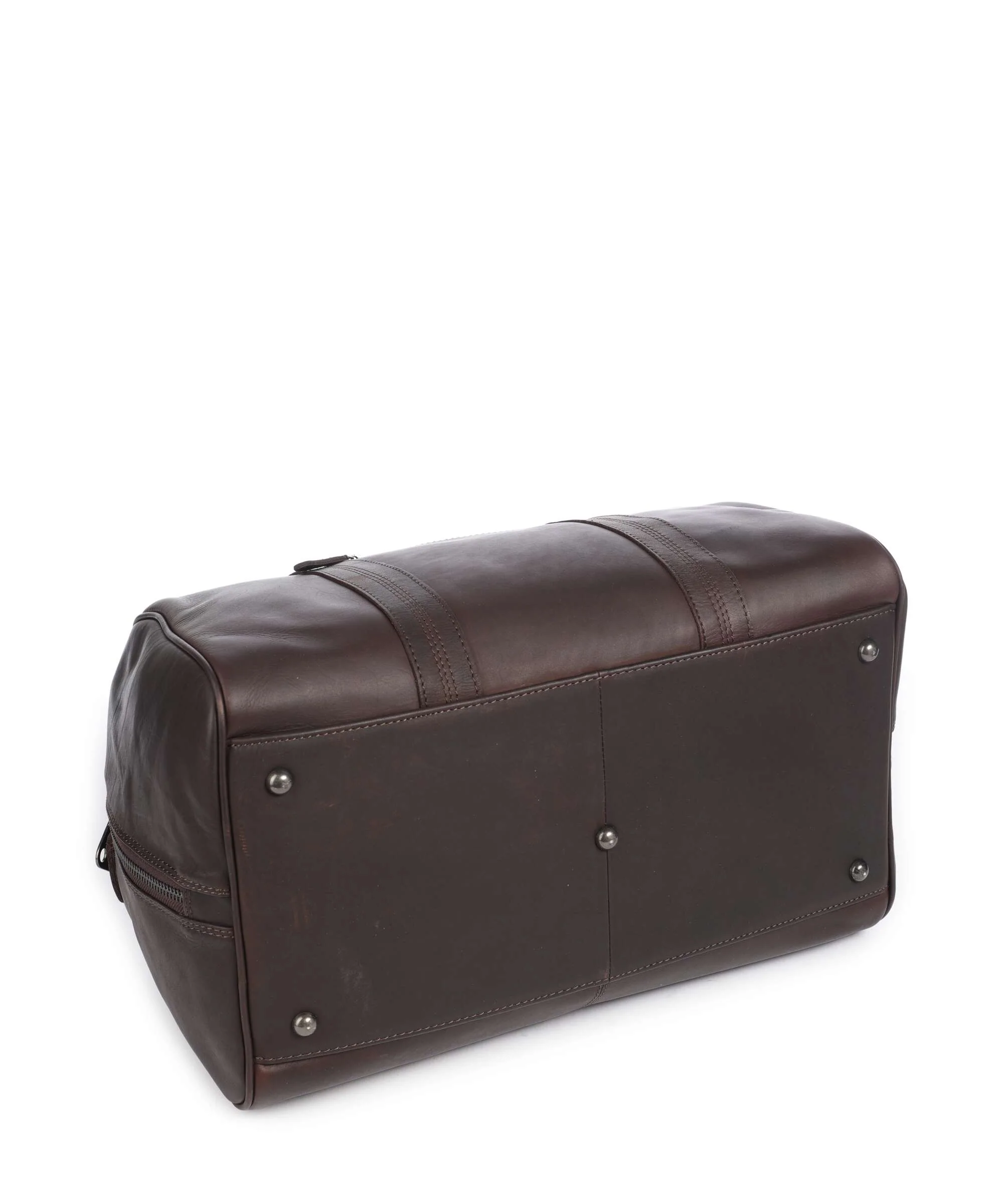 The Chesterfield Brand Wax Pull Up Cow Volenza Weekend bag brown - Image 4