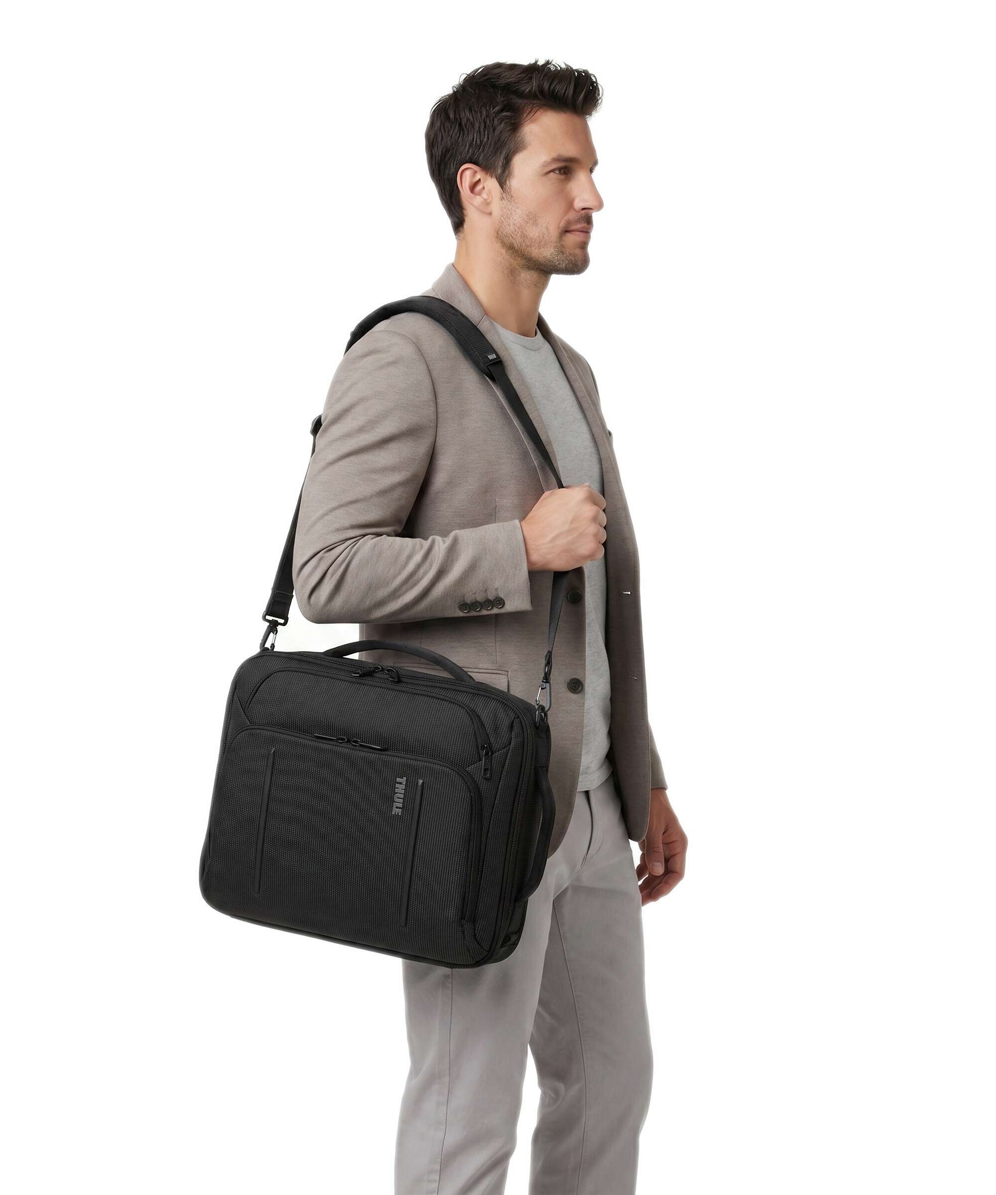 Thule Crossover 2.0 Convertible Laptop bag black - Image 4