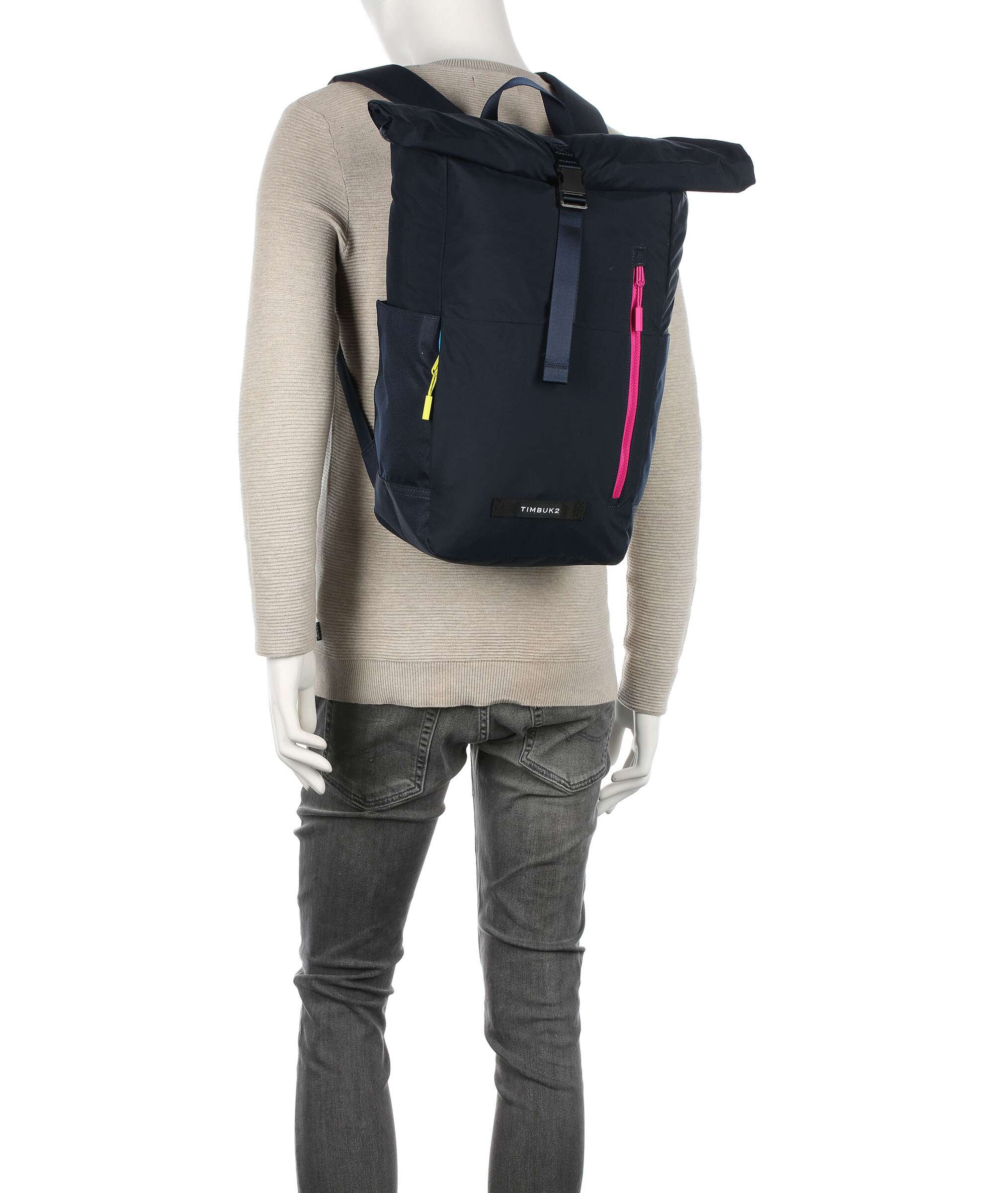 Timbuk2 Tuck Pack Rolltop backpack eco nautical pop - Image 4