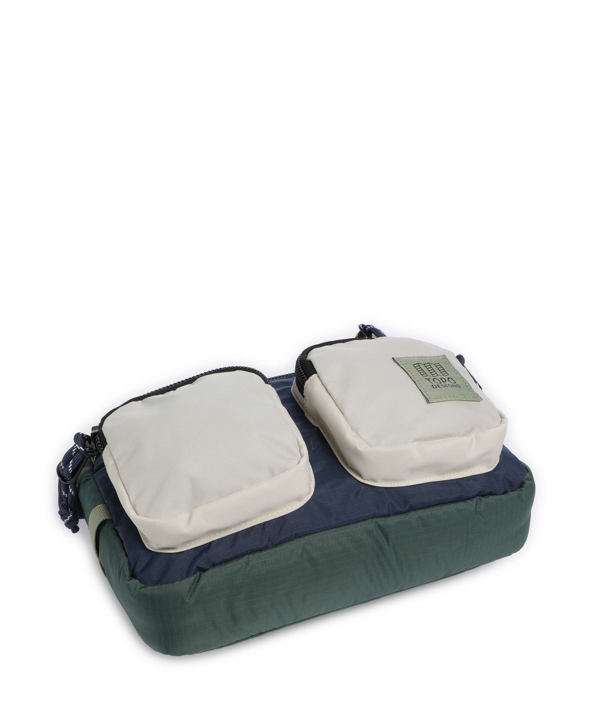 Topo Designs Block Crossbody bag forest/bone white - Image 5