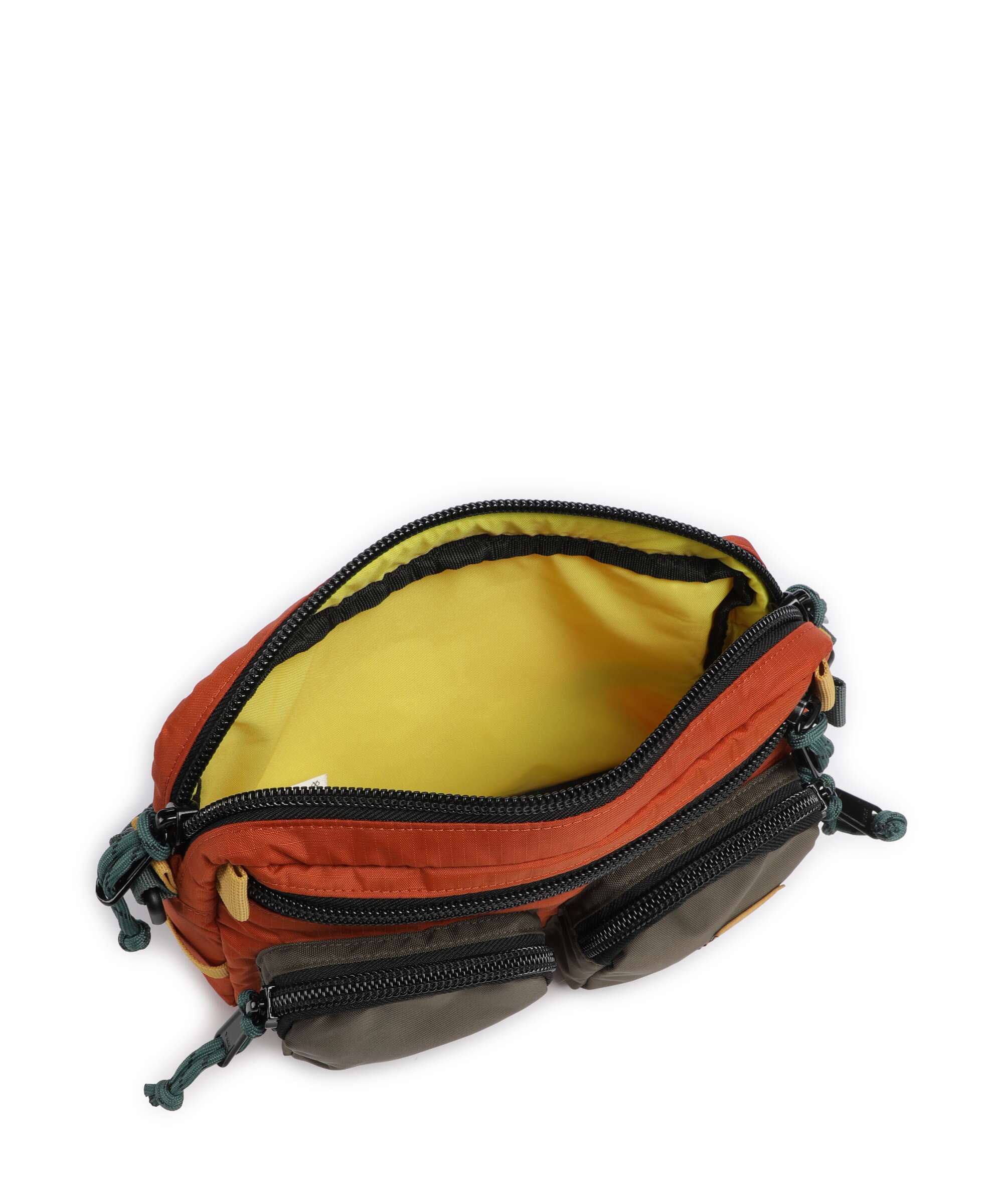 Topo Designs Block Crossbody bag woodland/terracotta - Image 6