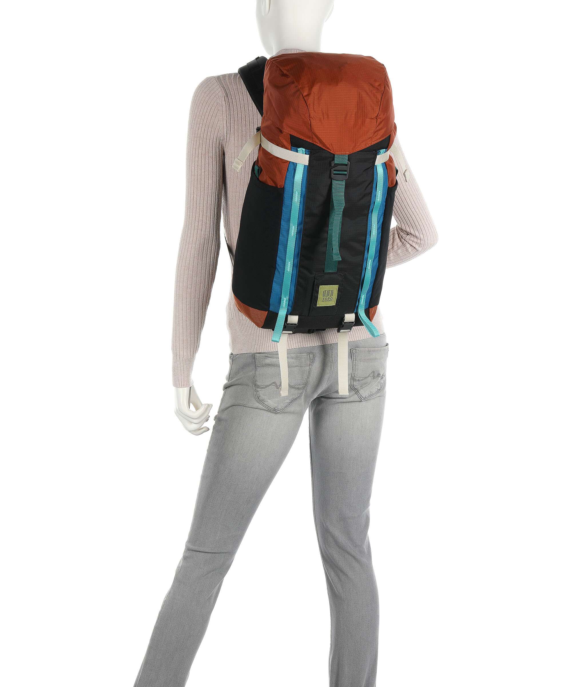 Topo Designs Mountain 16 Backpack pond blue/olive - Image 3
