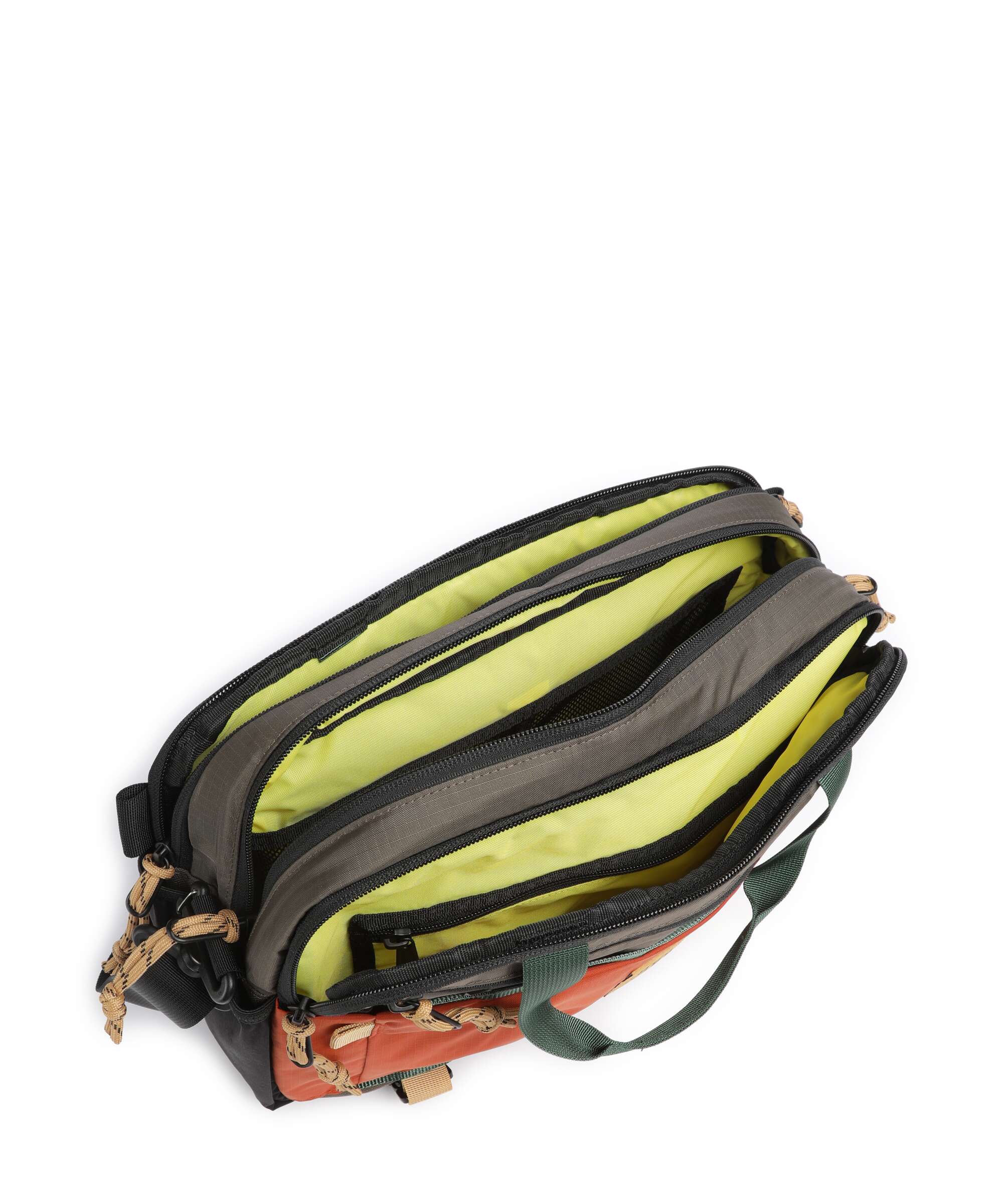 Topo Designs Mountain Crossbody bag woodland/terracotta - Image 7