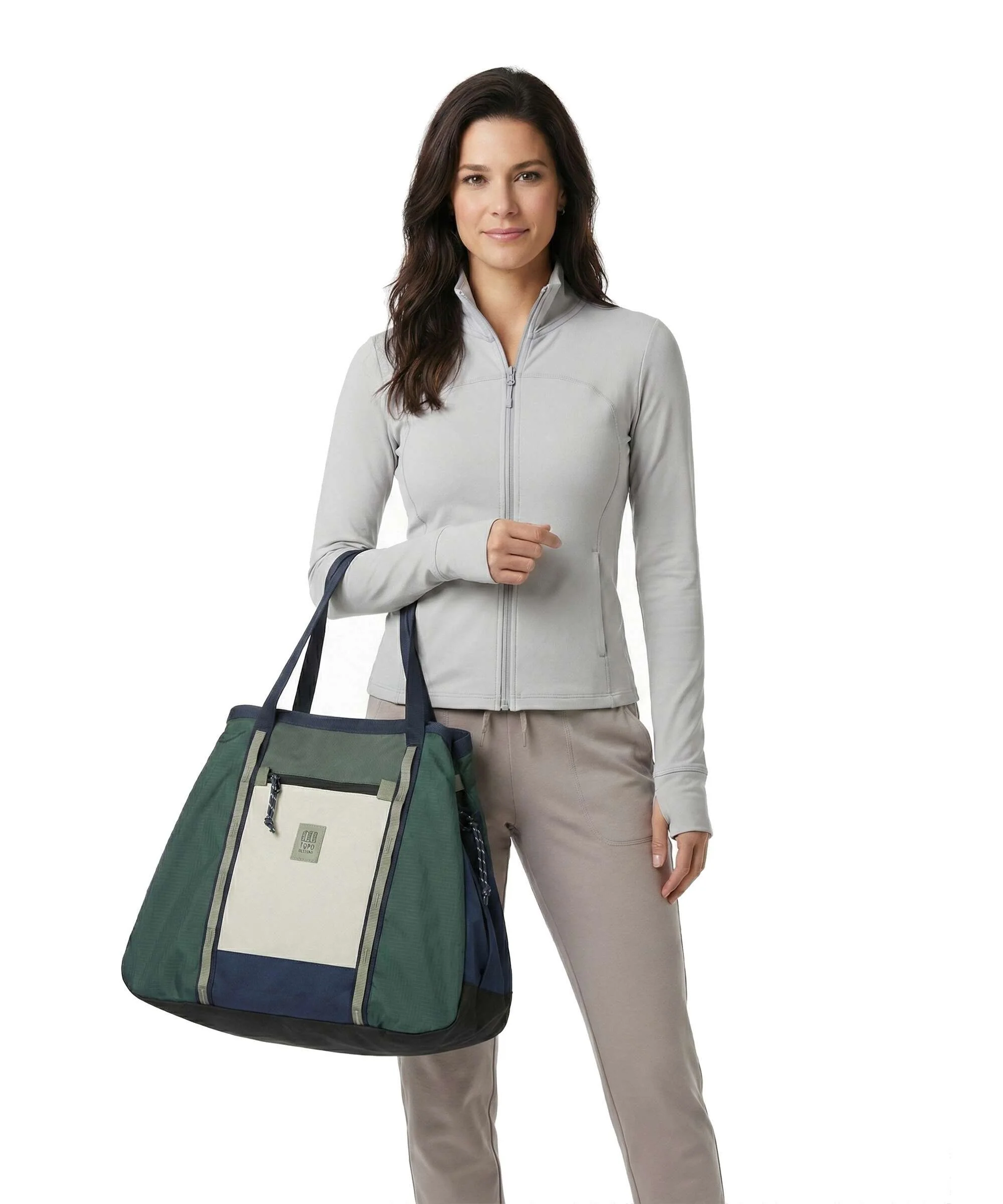 Topo Designs Mountain Gear Tote bag forest/bone white - Image 3