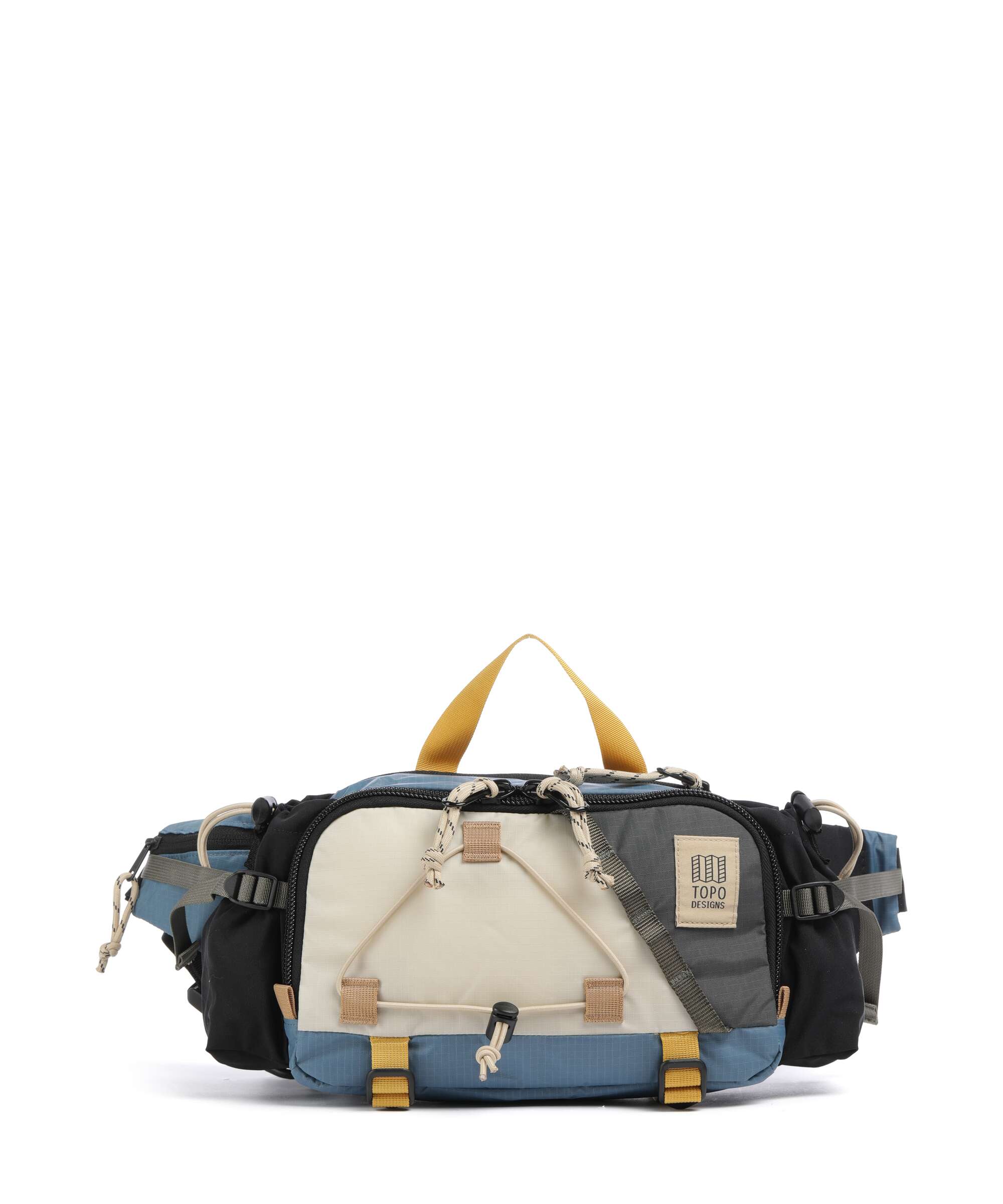 Topo Designs Mountain Hydro Belt bag stone blue/bone white