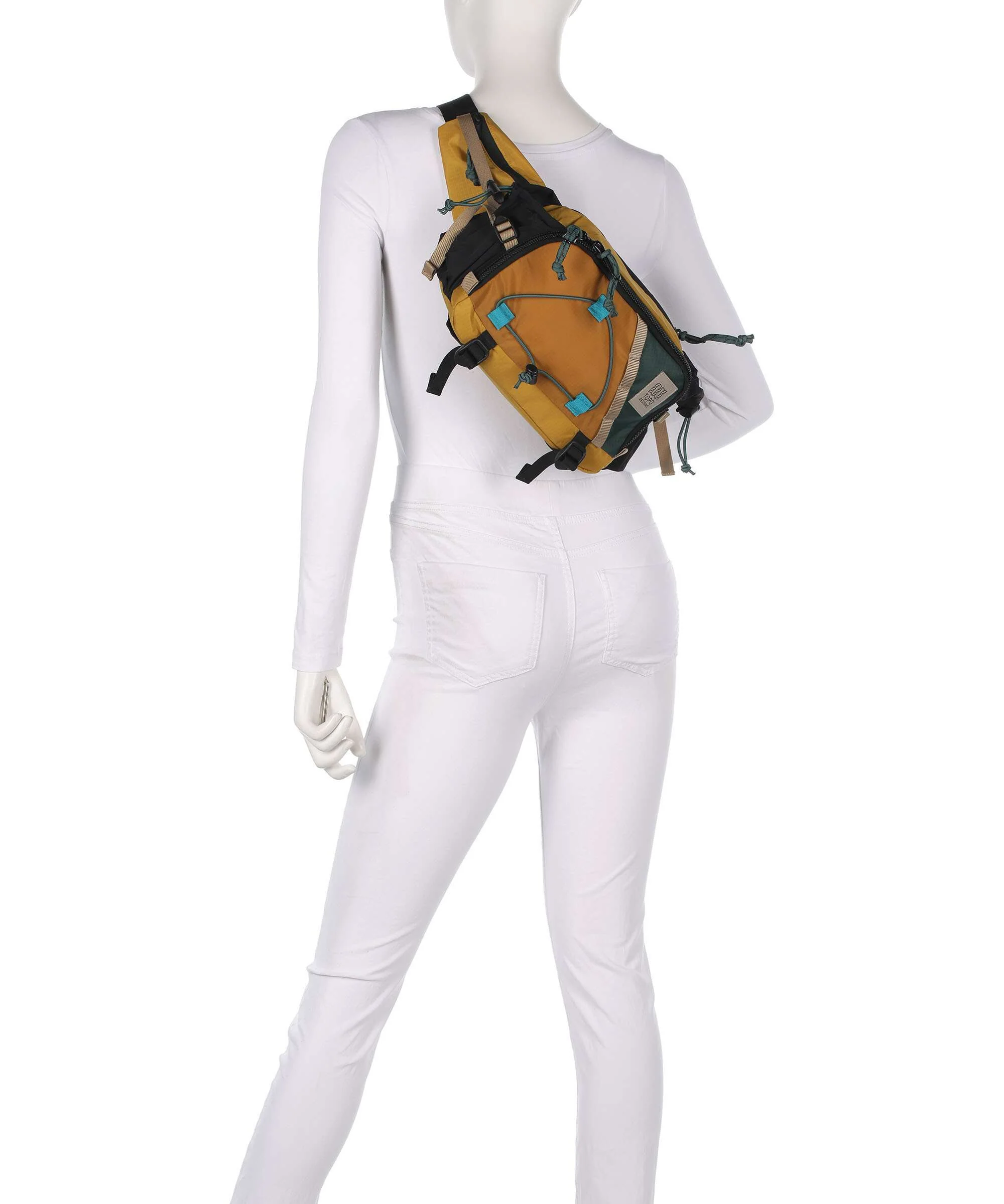 Topo Designs Mountain Hydro Belt bag mustard/forest - Image 3