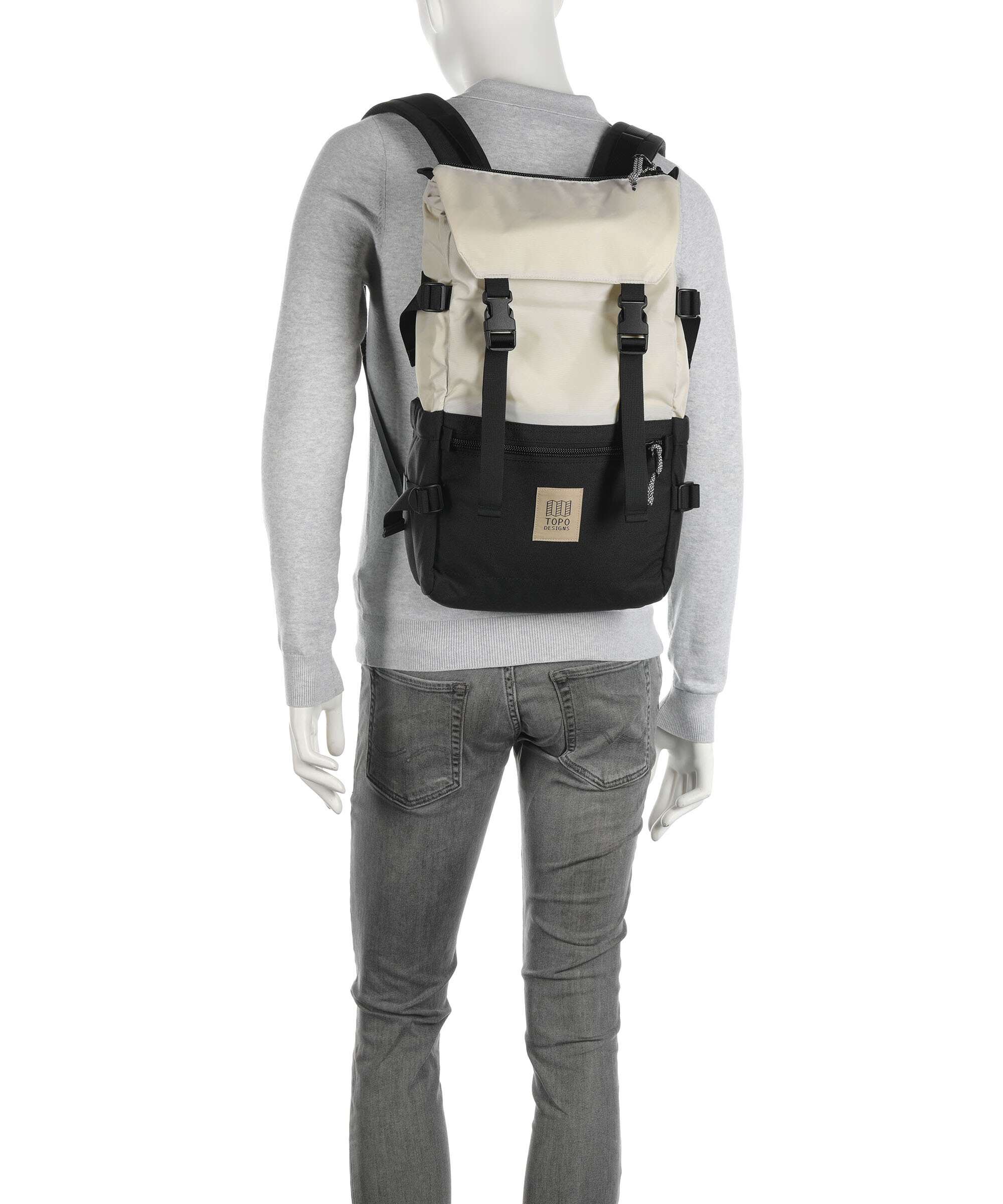 Topo Designs Rover Classic Backpack bone white/beetle - Image 4