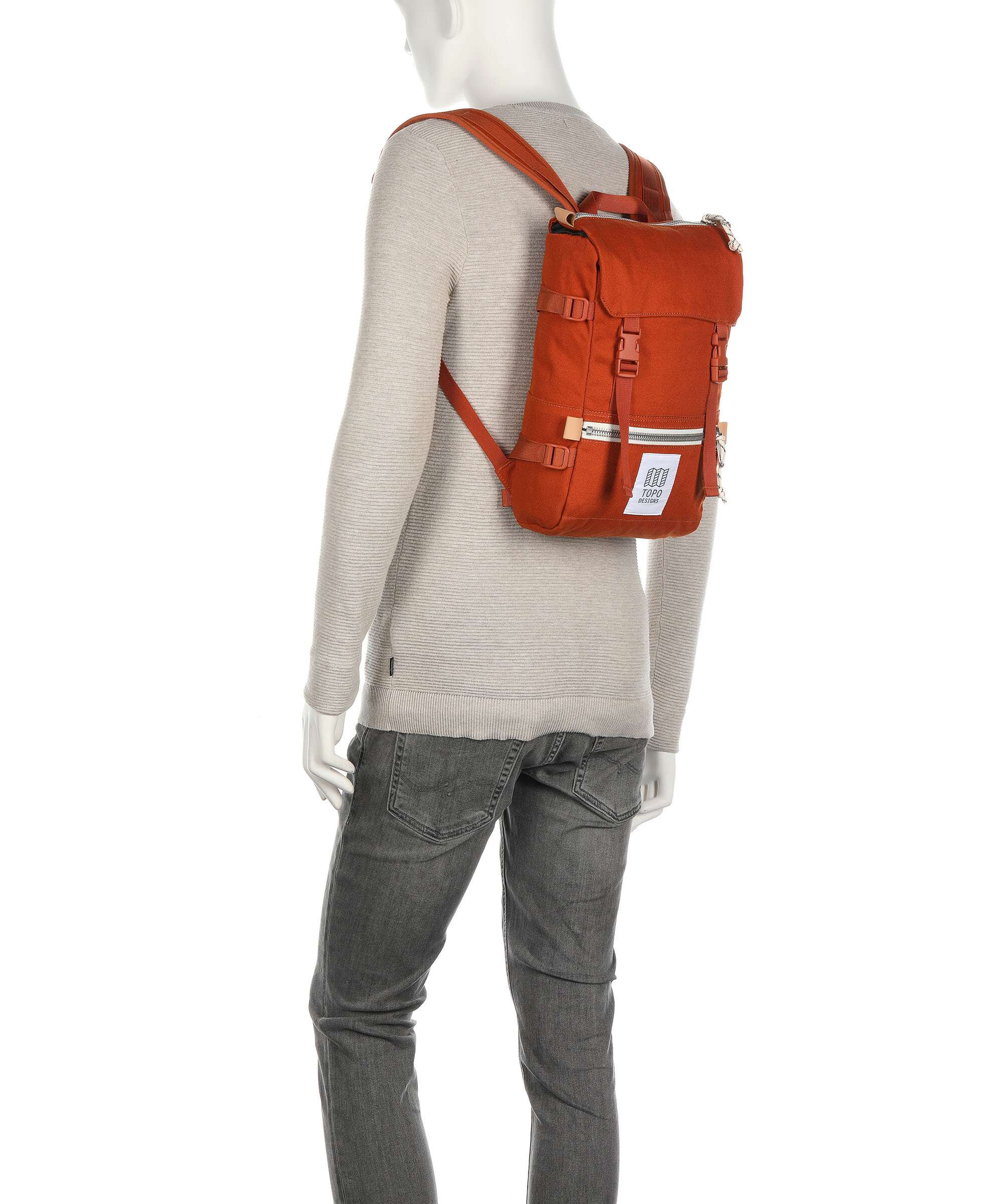 Topo Designs Rover Mini Backpack oil green/dark pine - Image 4