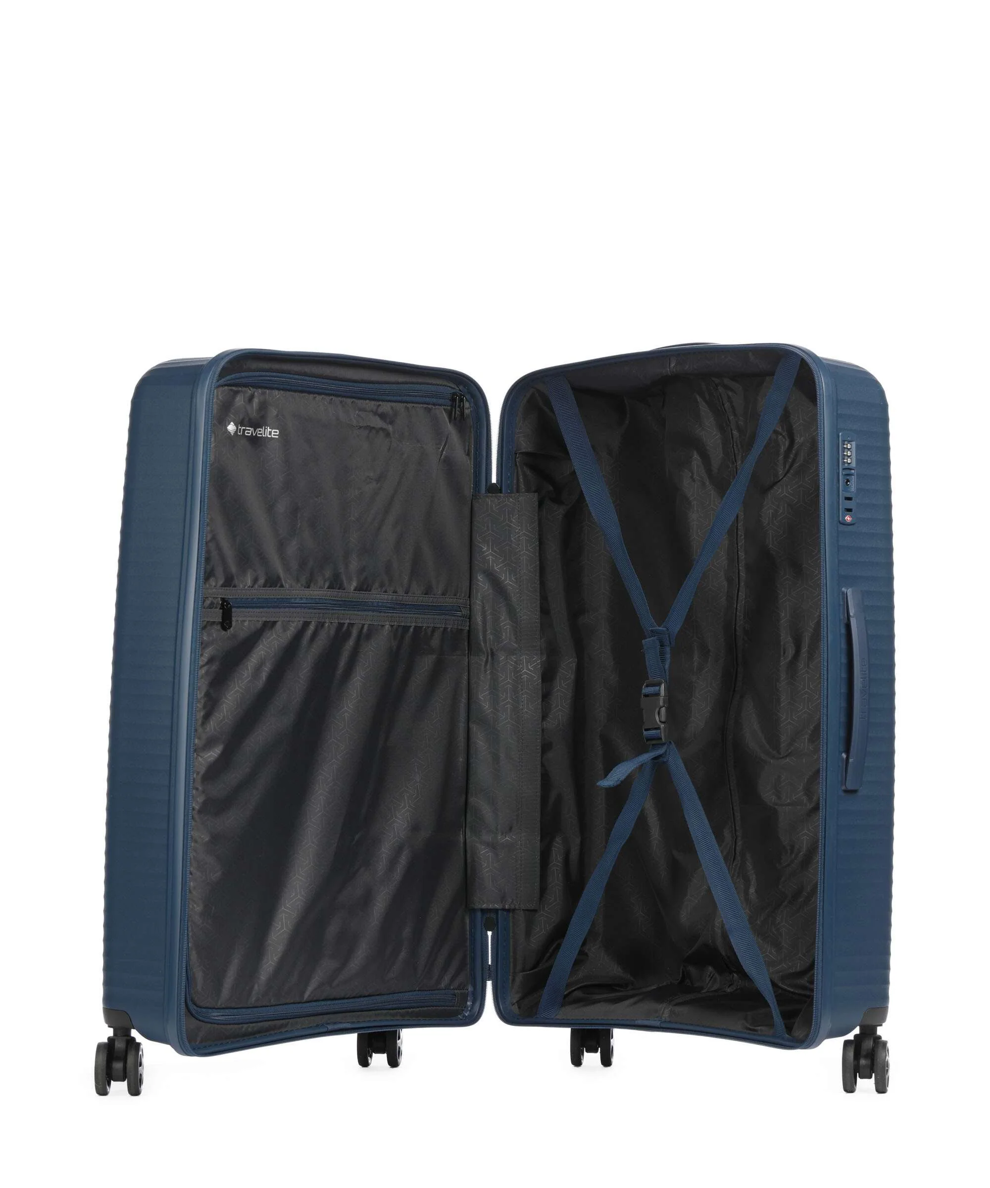 Travelite Air Stripe Spinner (4 wheels) navy - Image 5