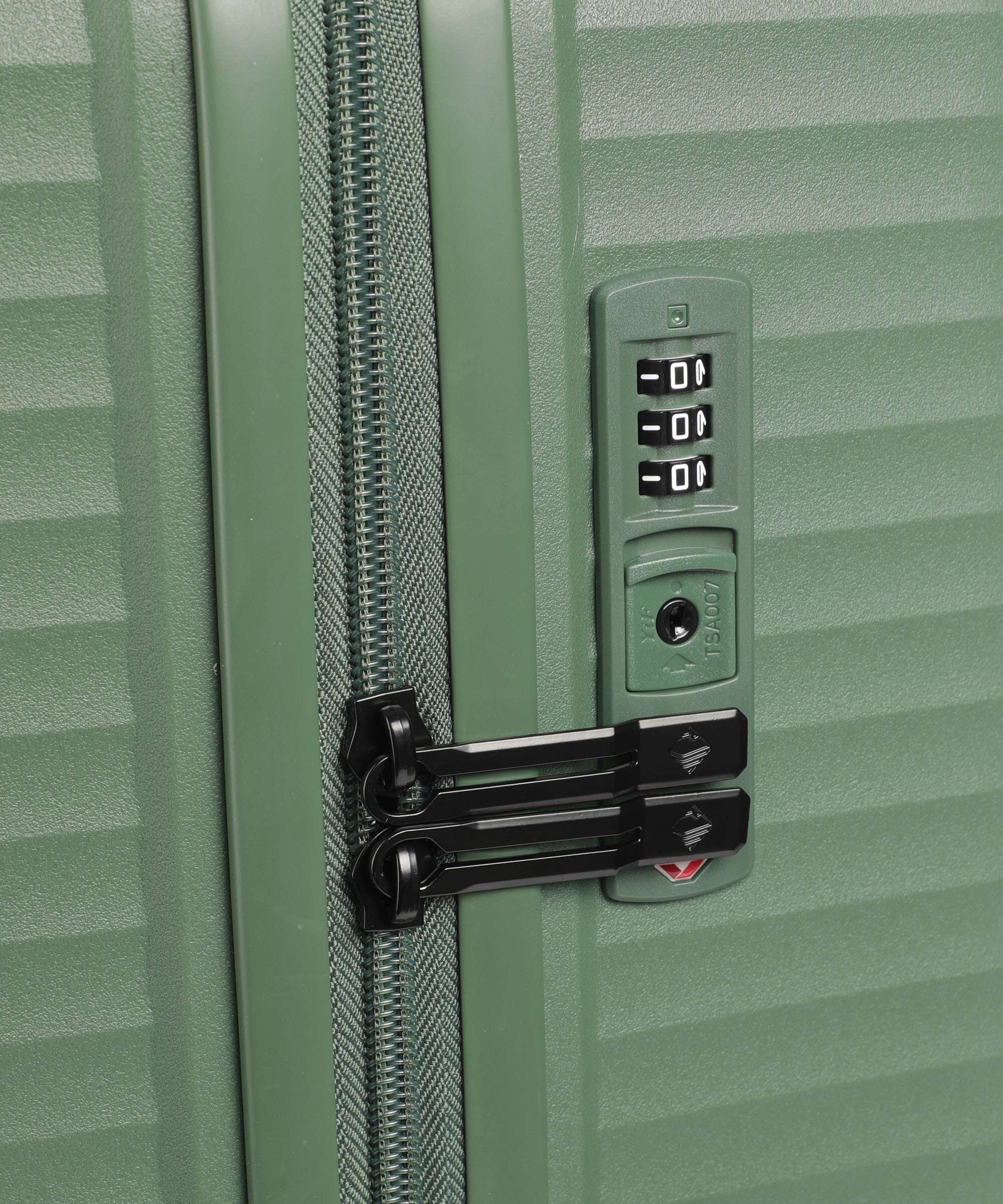 Travelite Air Stripe Suitcase set (4 wheels) green - Image 3
