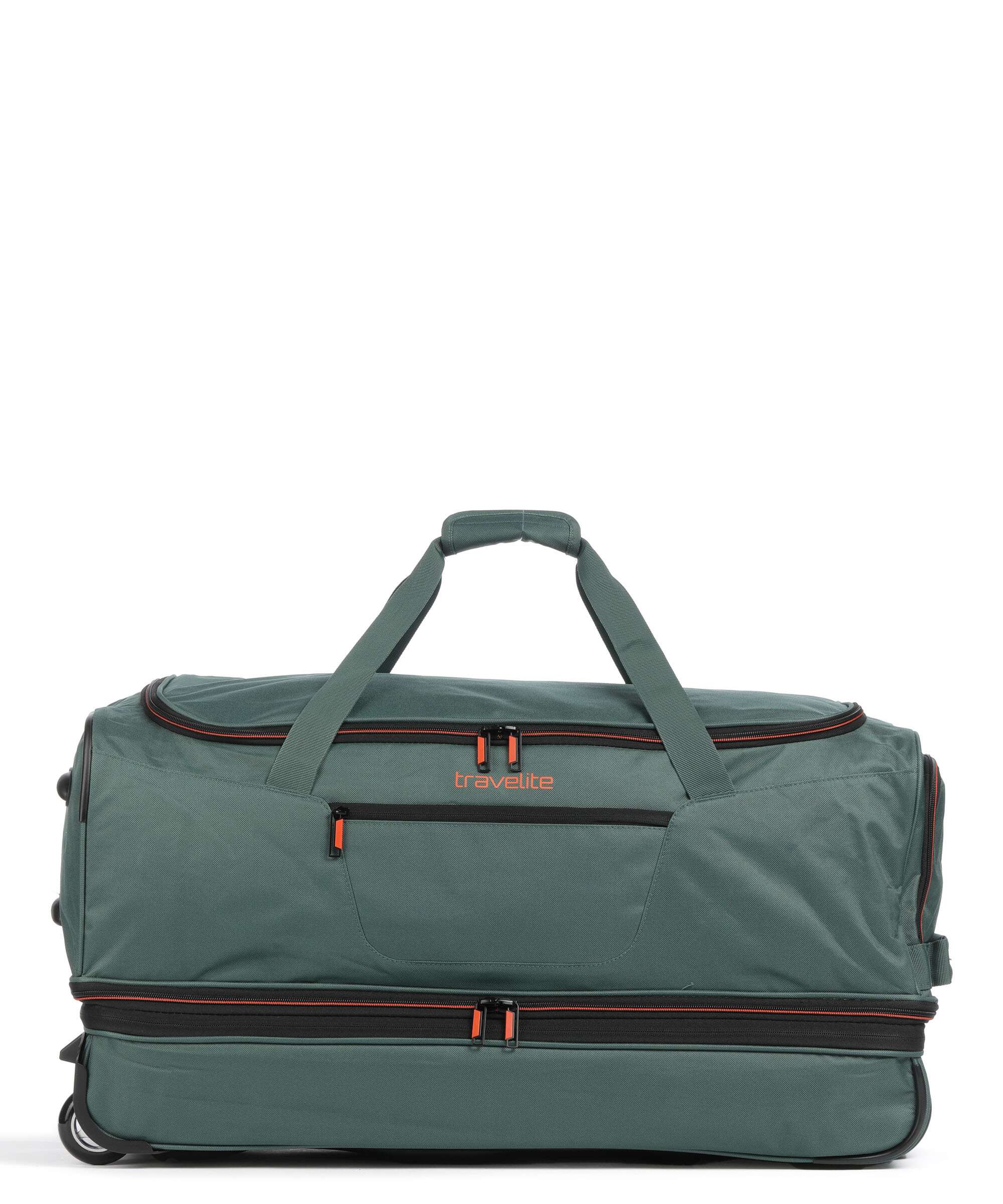 Travelite Basics Exp Travel bag with wheels grün - Image 3