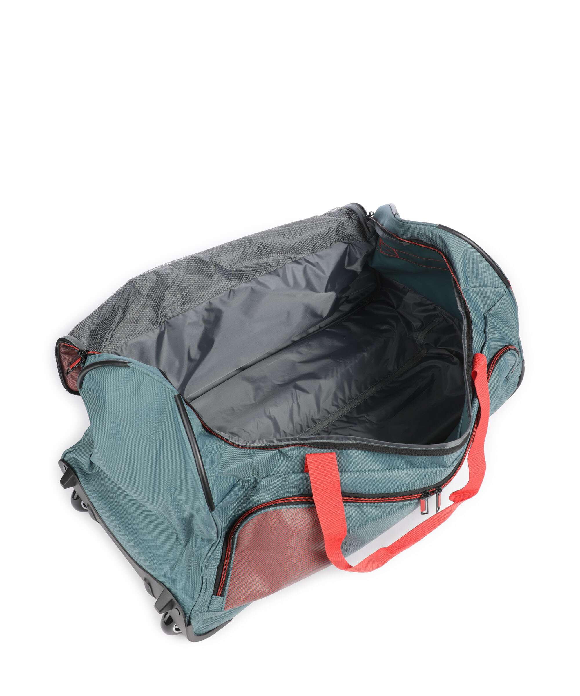 Travelite Basics Travel bag with wheels grün/orange - Image 5
