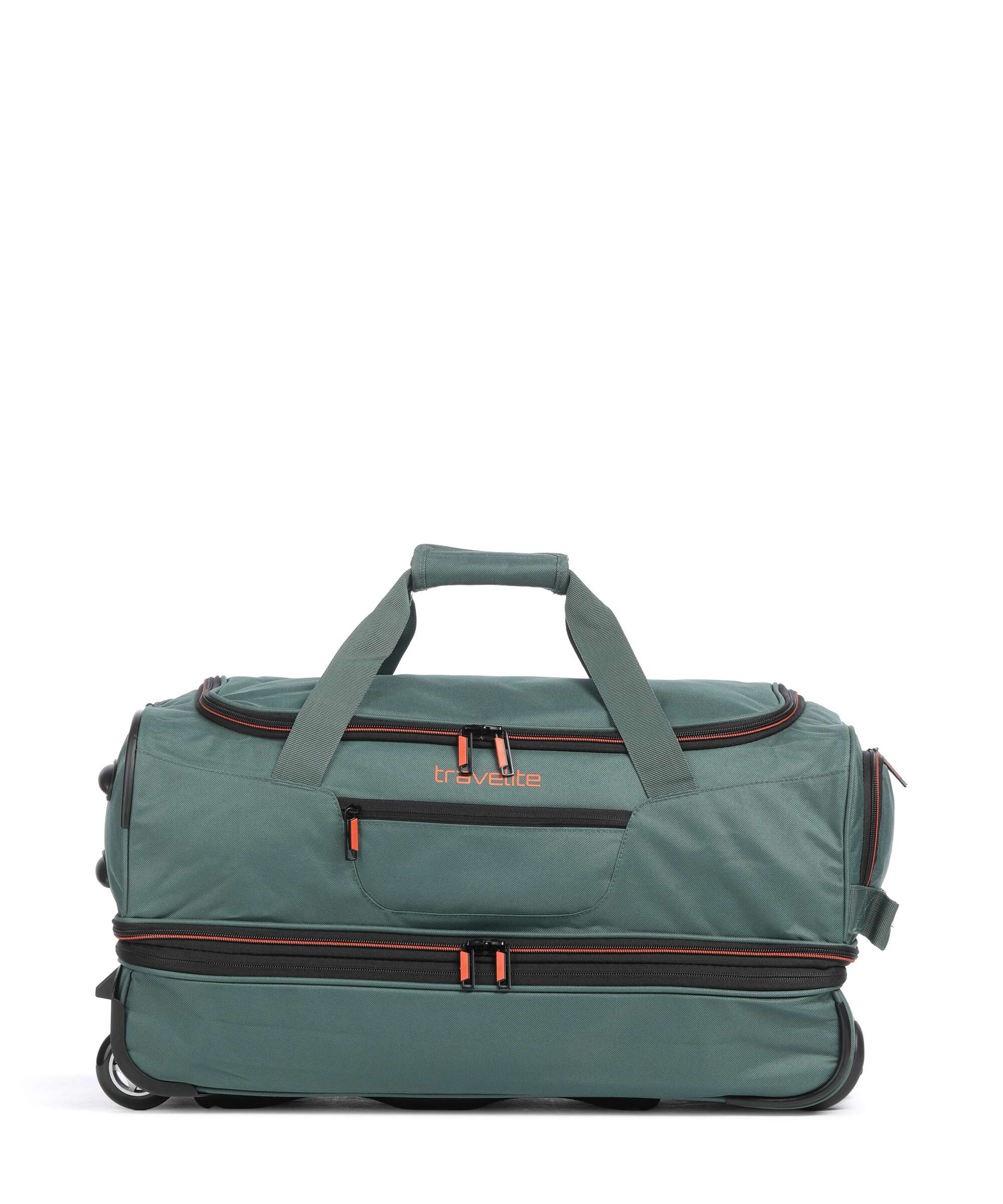 Travelite Basics Travel bag with wheels dunkelgrün - Image 3